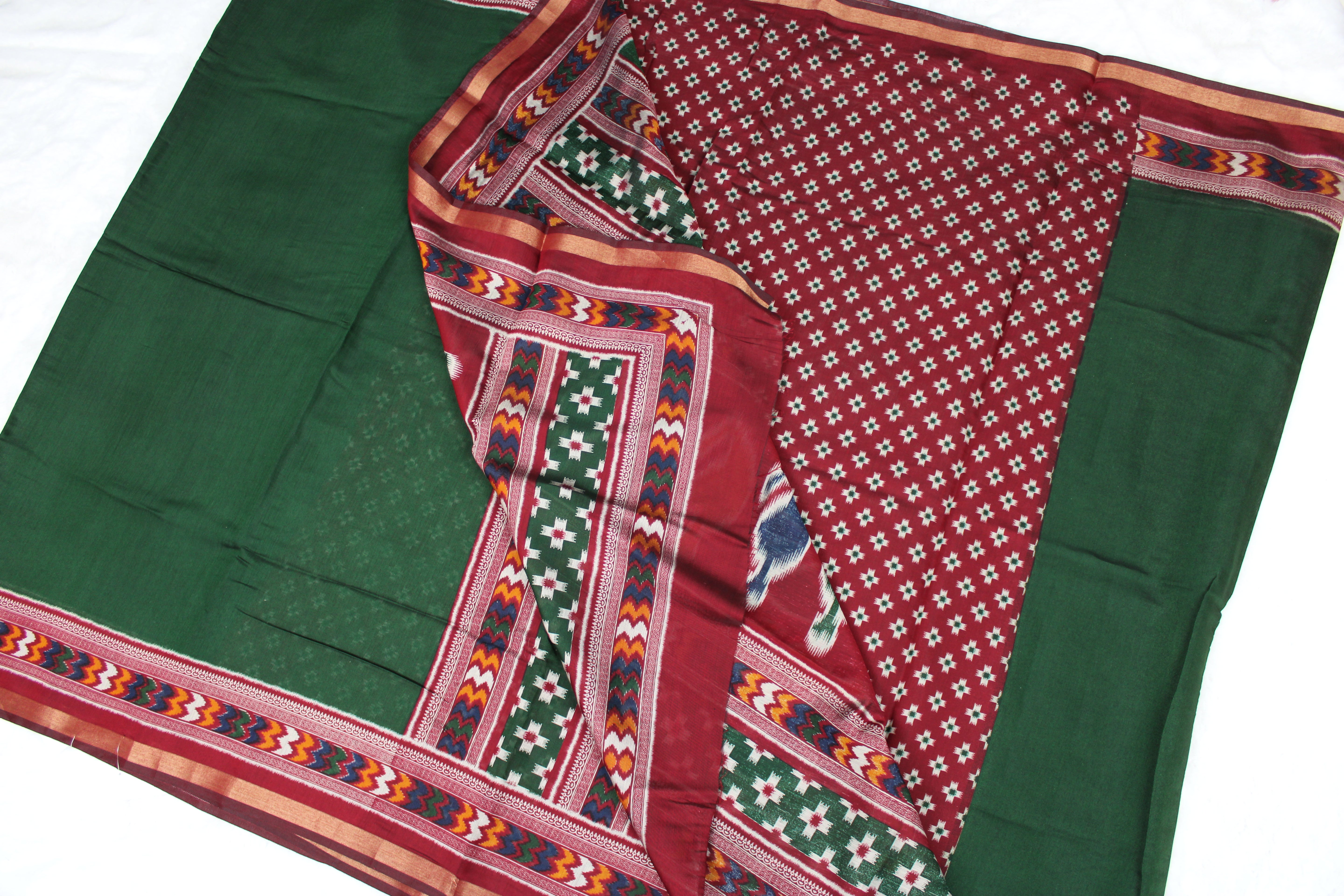 Karuna - Silk Printed Saree