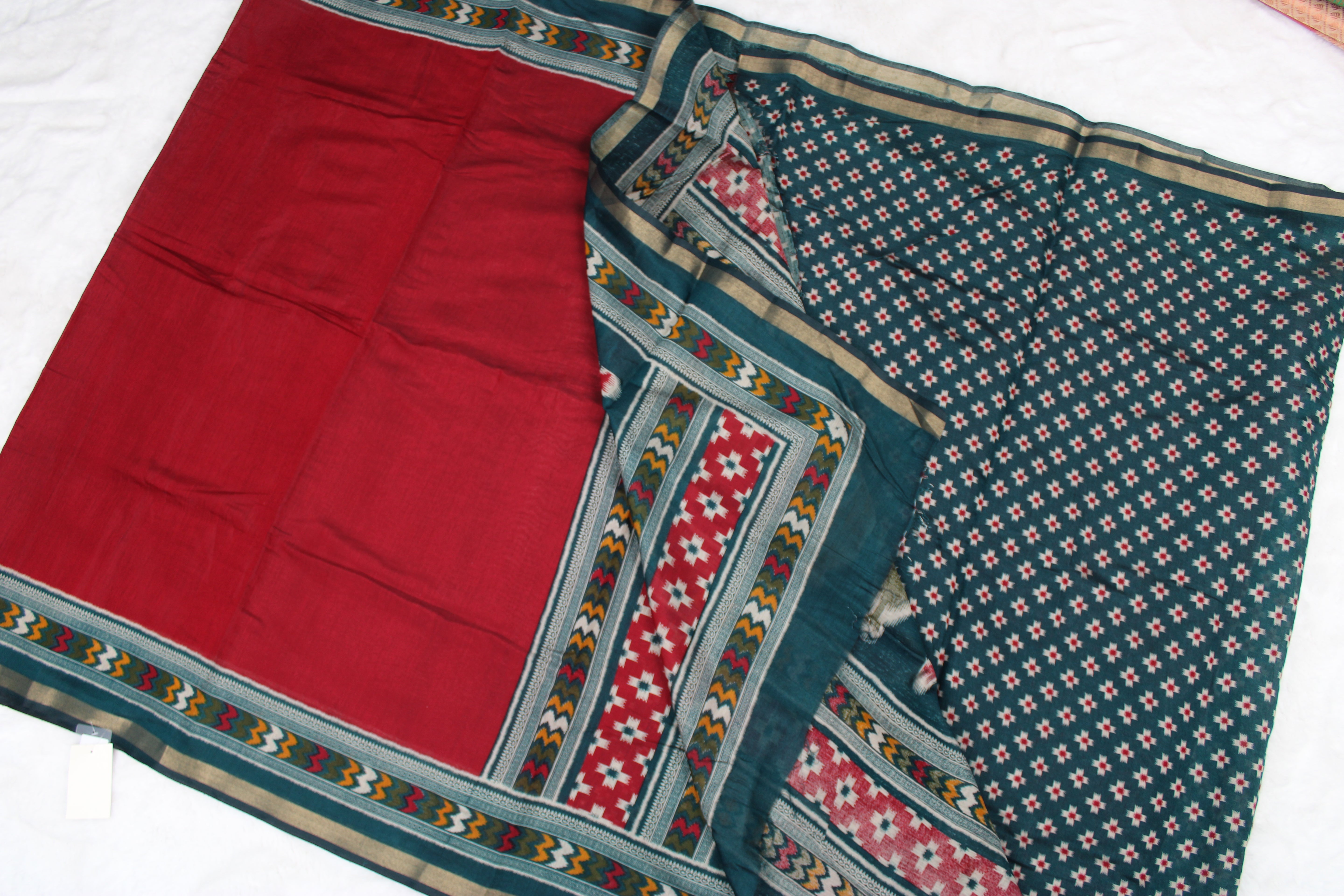 Karuna - Silk Printed Saree