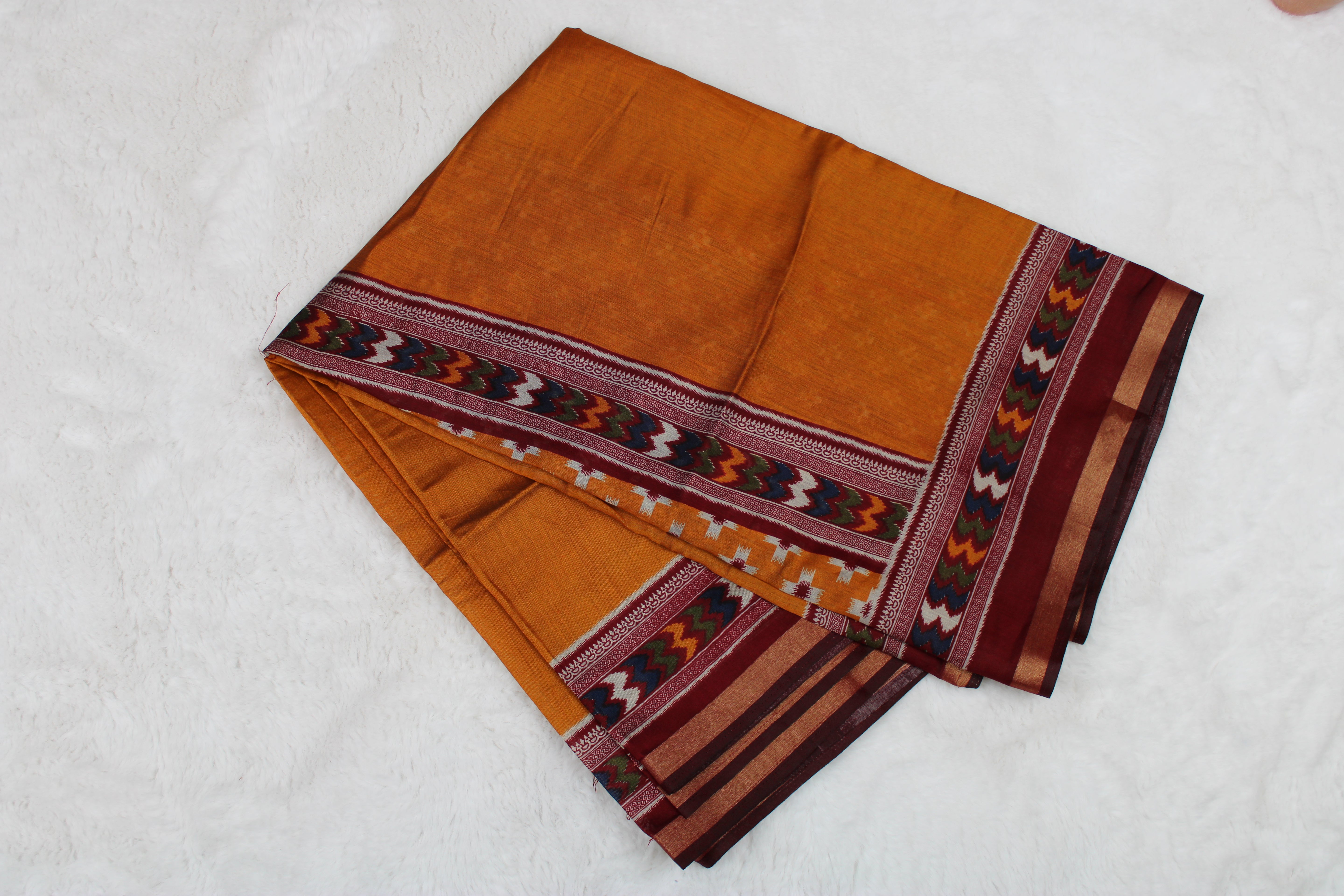Karuna - Silk Printed Saree