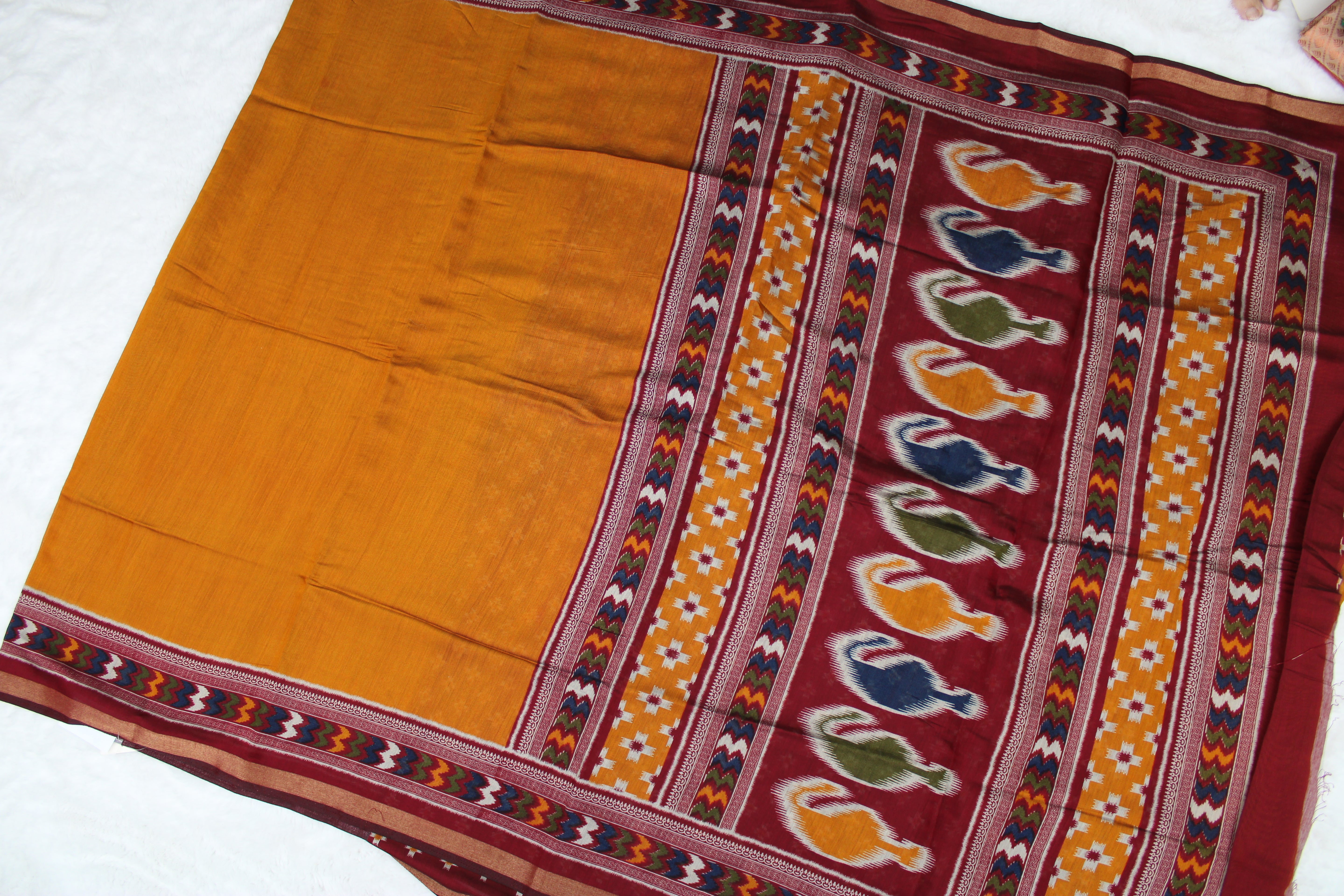 Karuna - Silk Printed Saree