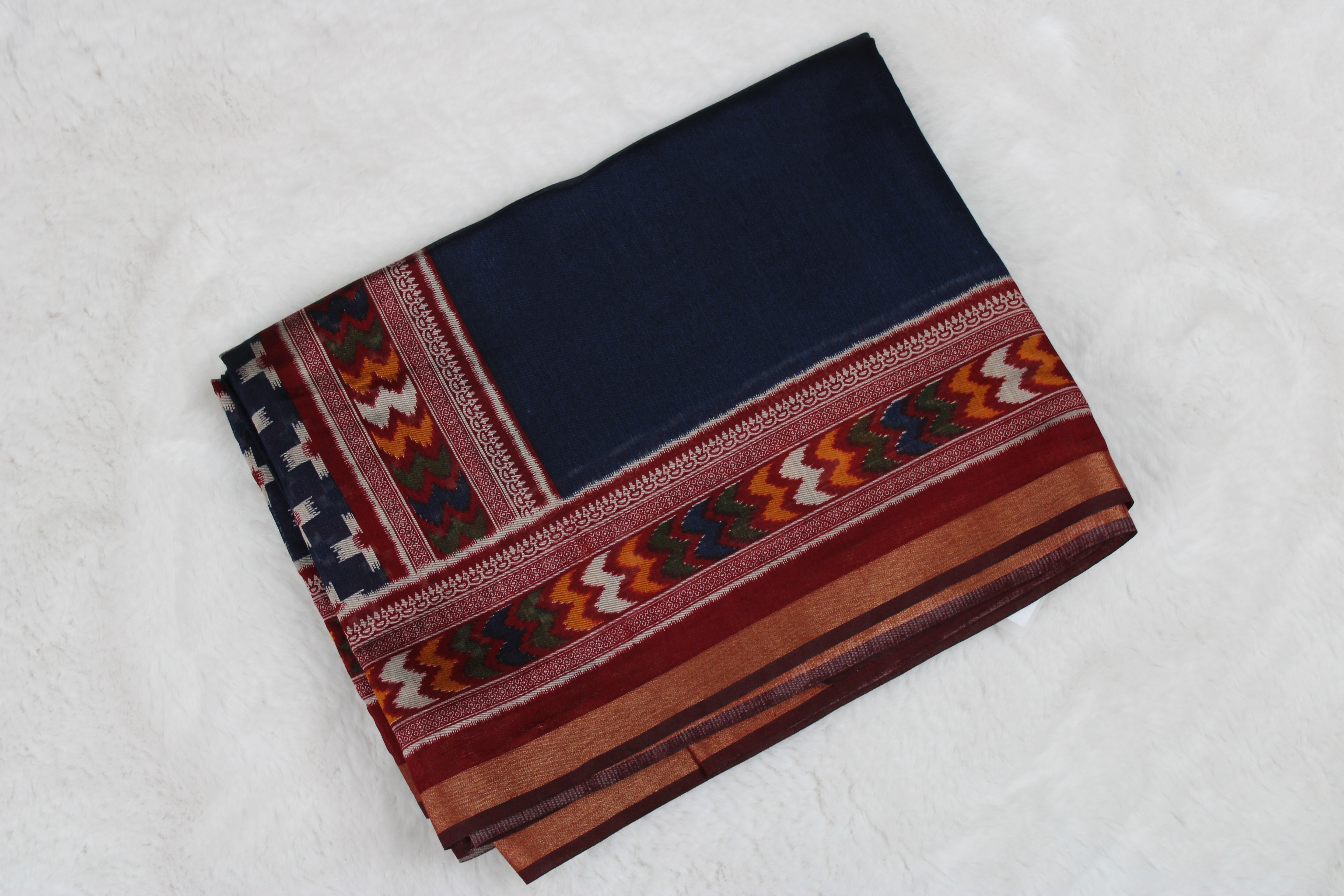 Karuna - Silk Printed Saree