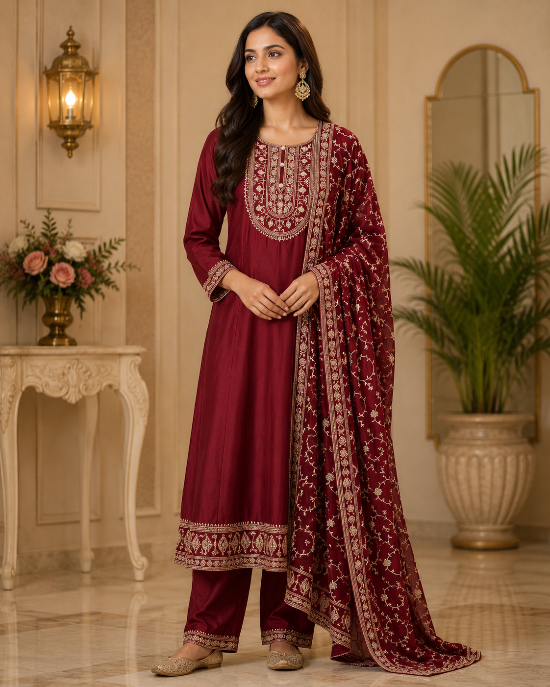 Katha - Anarkali suit