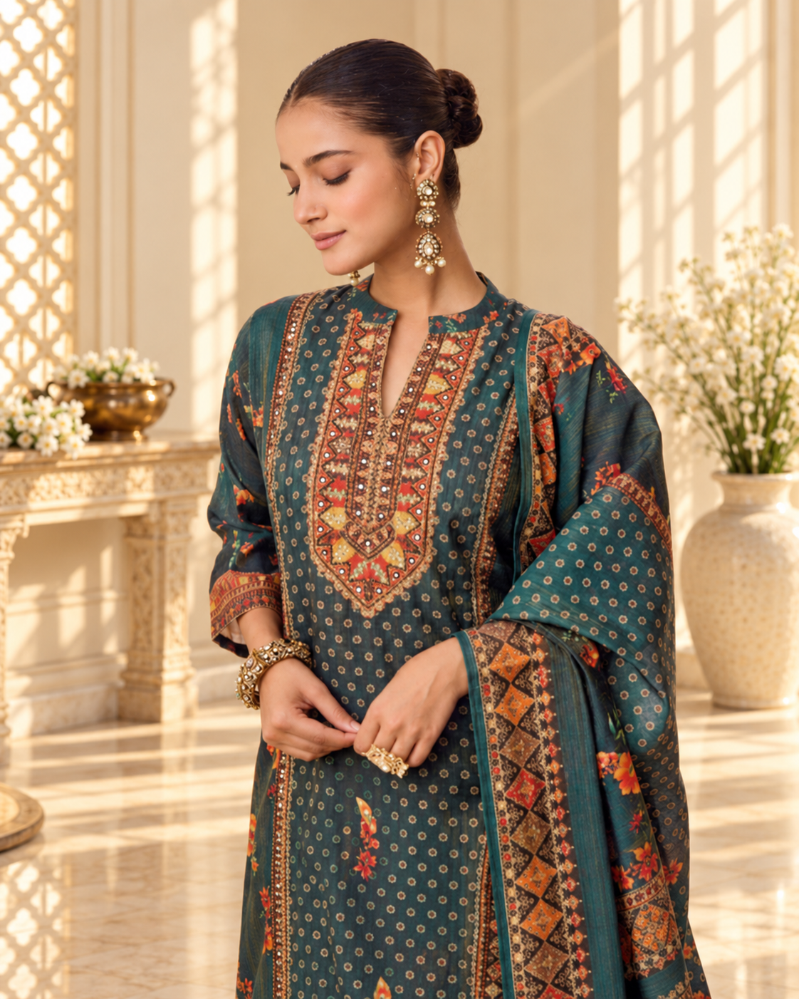 Krishni - Straight Suit