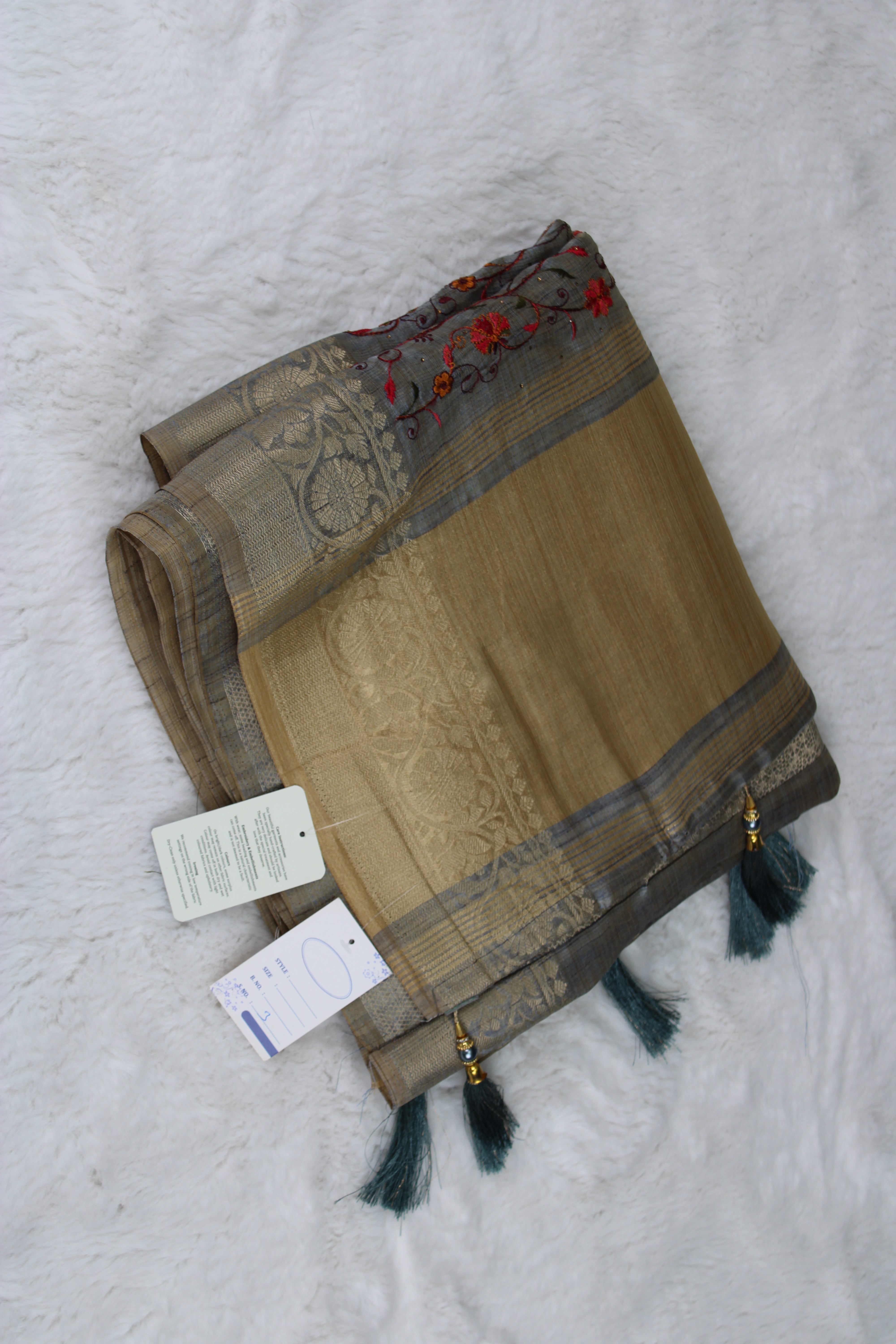 Krishna - Embroidered Saree