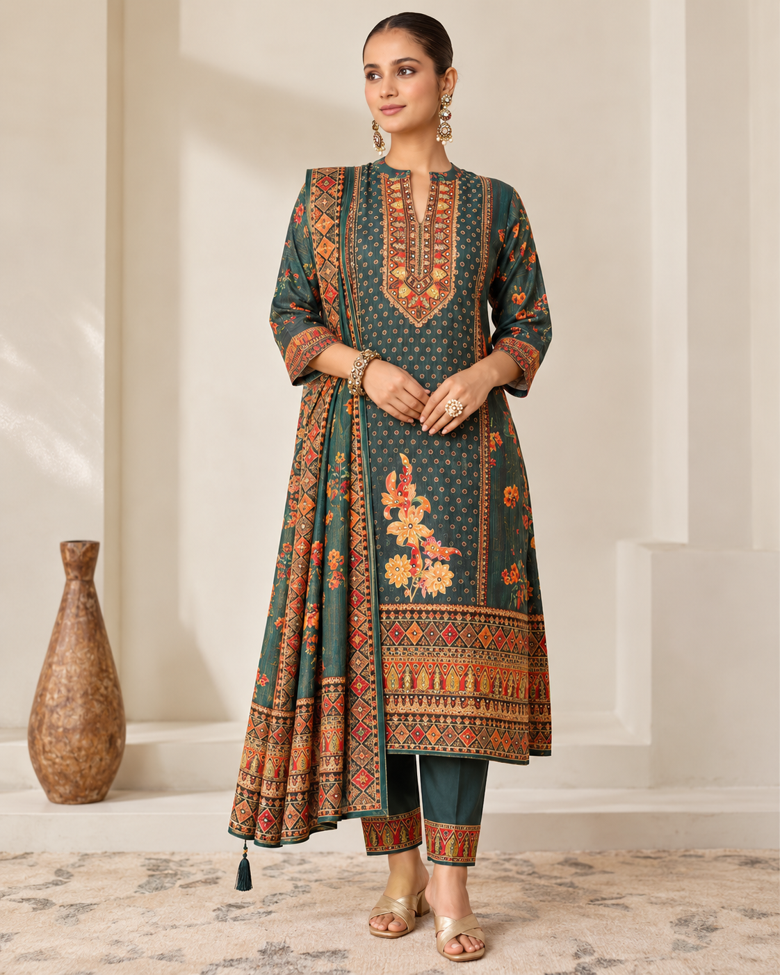 Krishni - Straight Suit