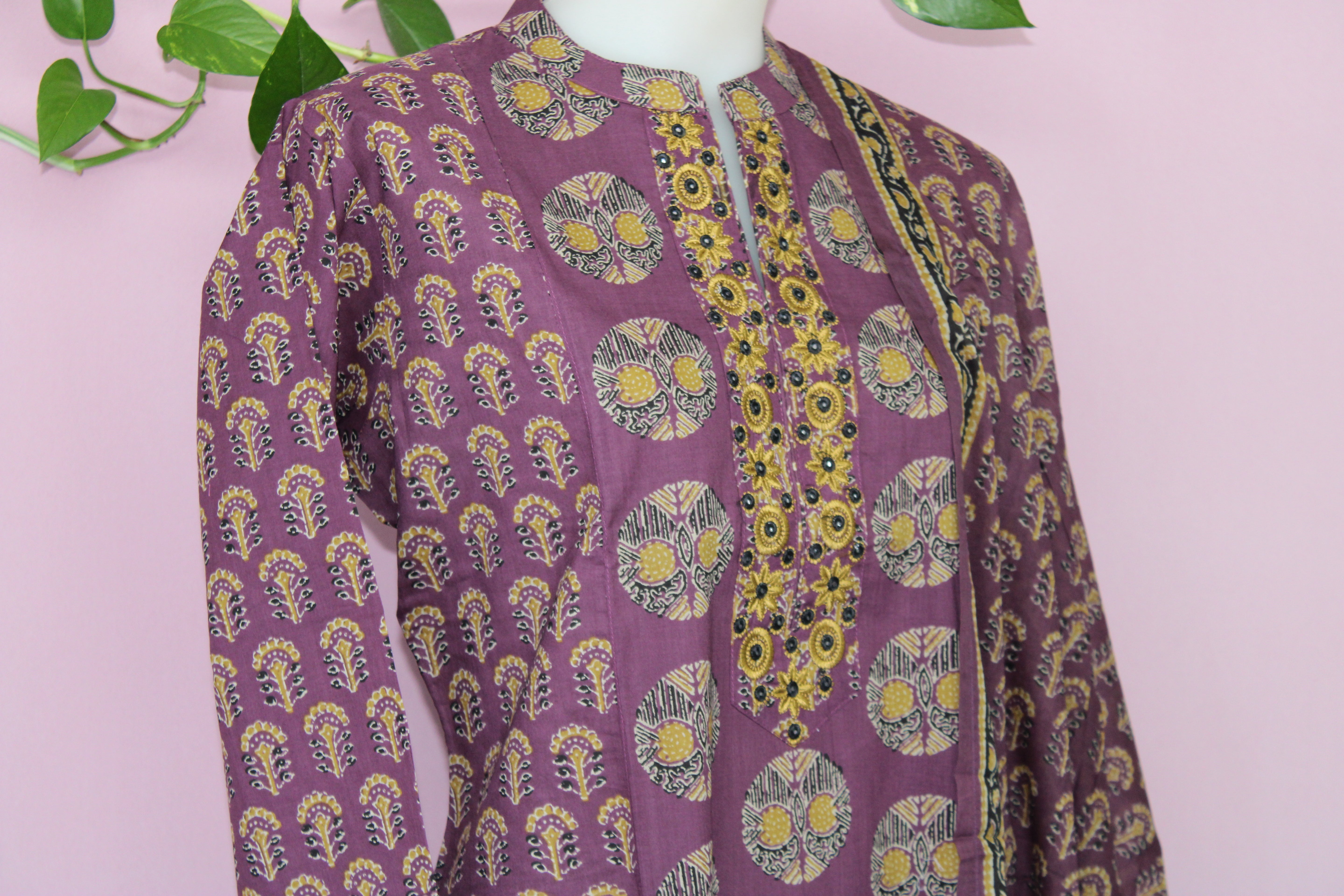 Kusom - 100% fine cotton Straight Suit