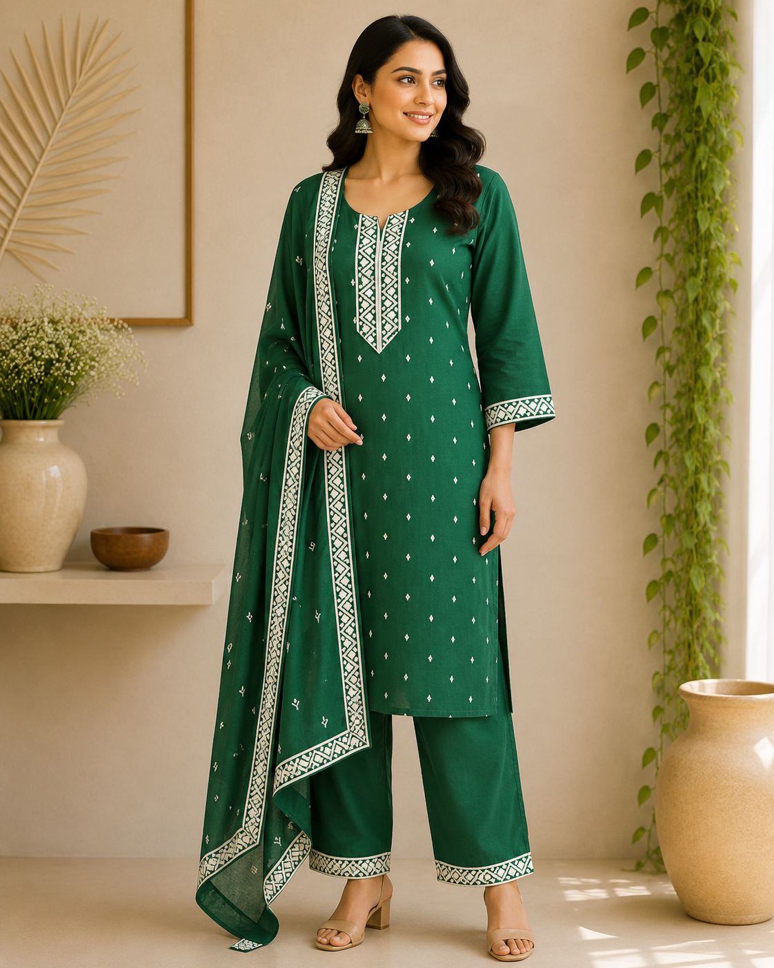 Kusum - Straight Suit