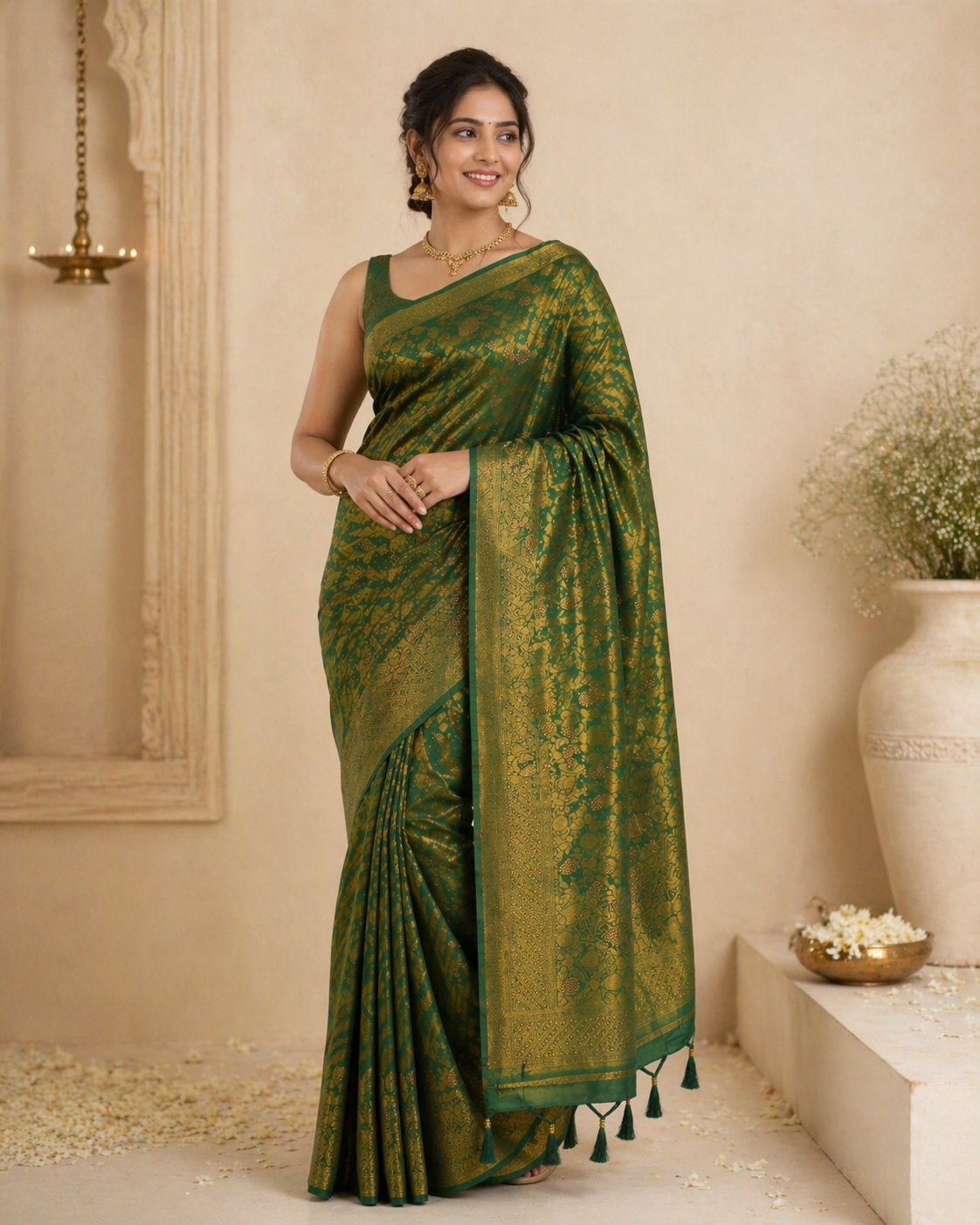 Latika - Semi Silk Saree