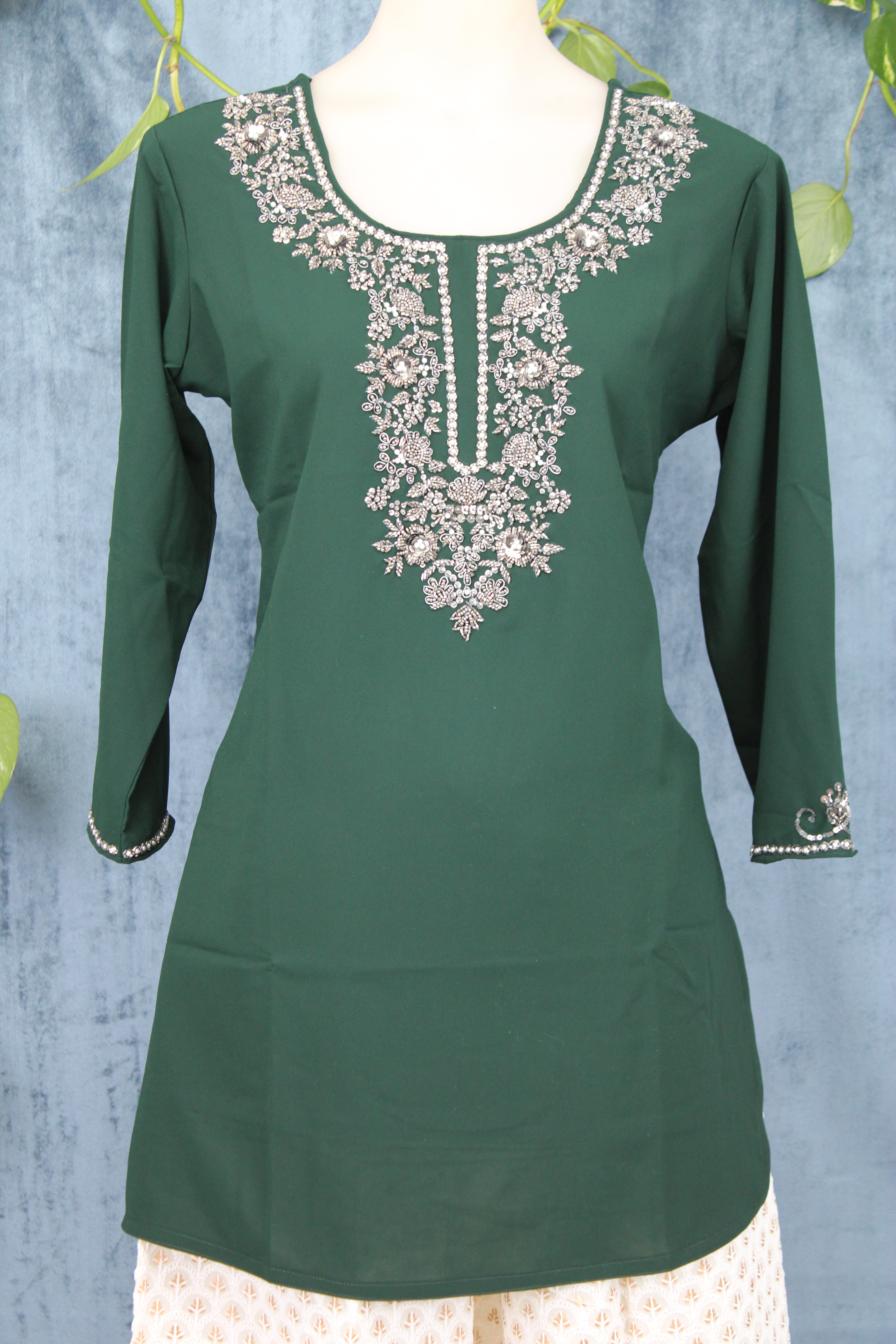 Louise - Georgette Short Kurti