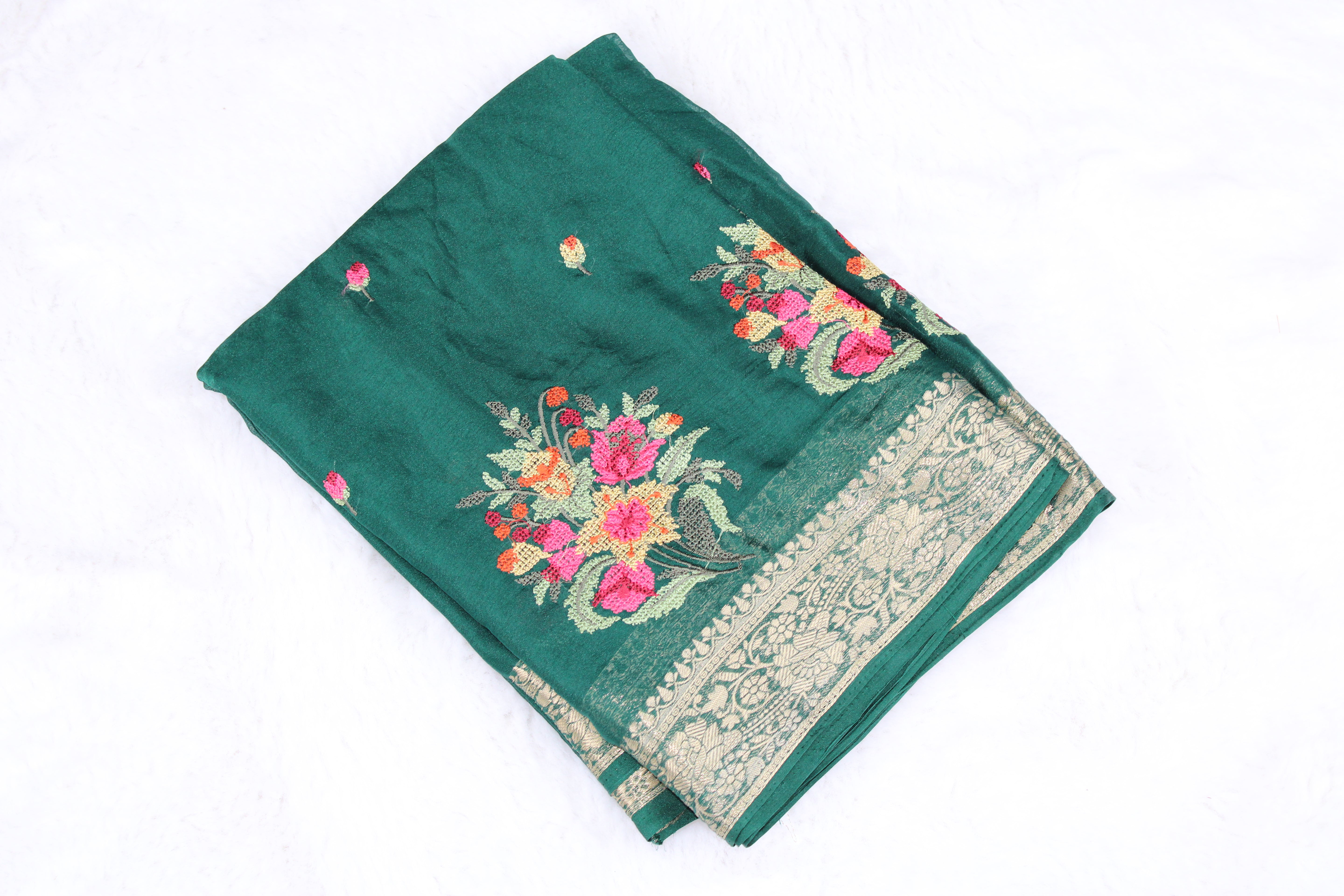 Madhu - Embroidered Saree