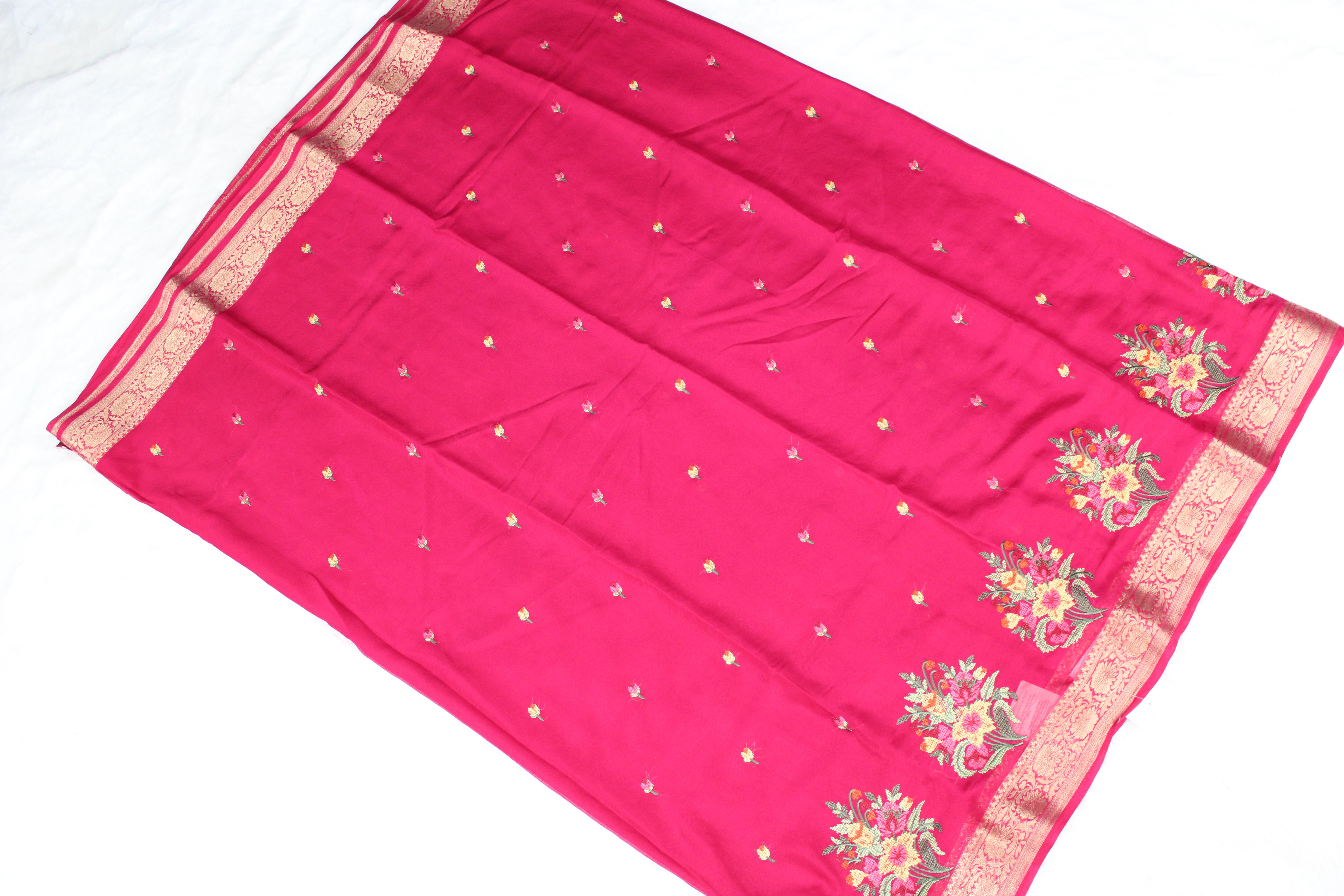 Madhu - Embroidered Saree