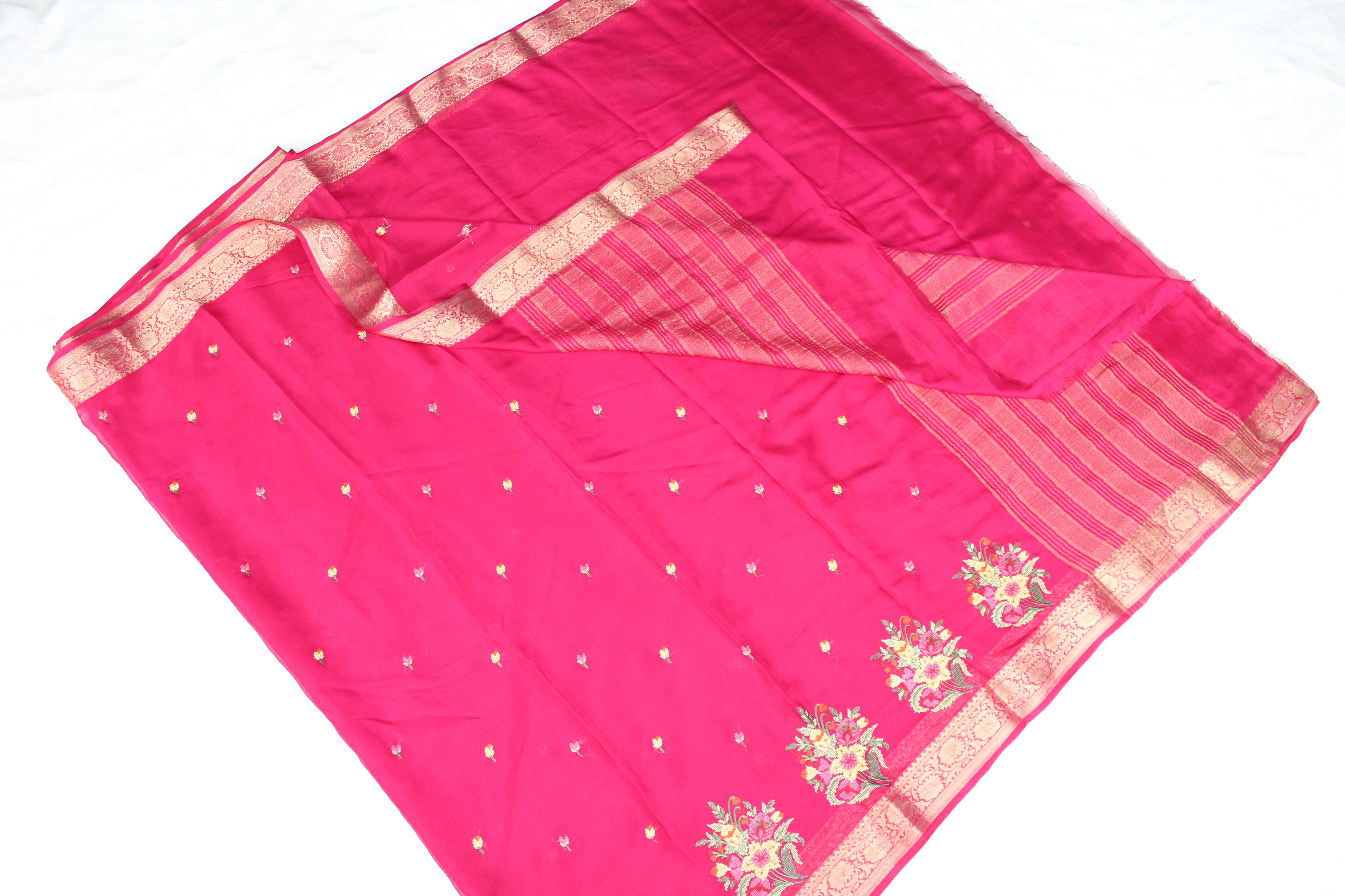 Madhu - Embroidered Saree