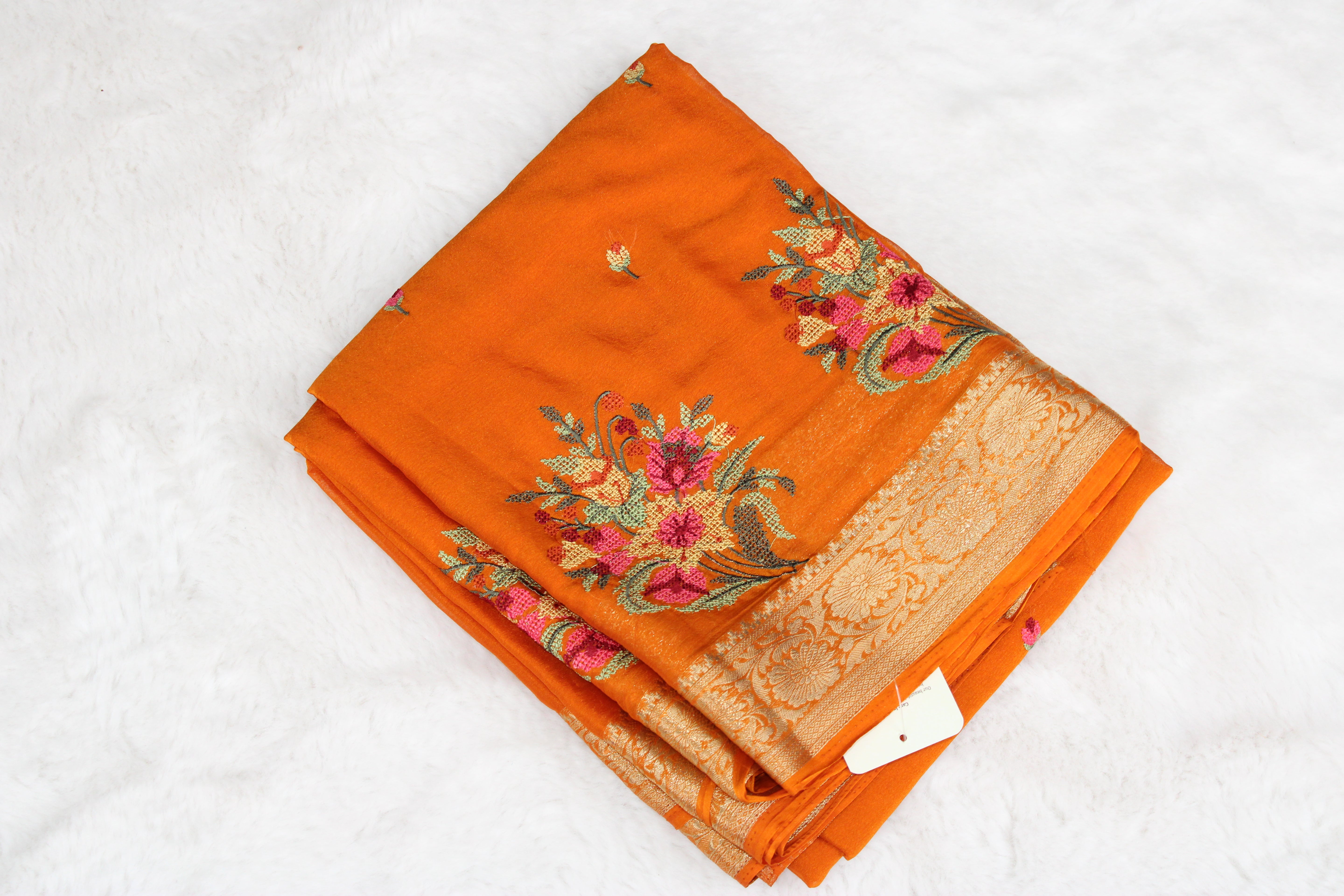 Madhu - Embroidered Saree
