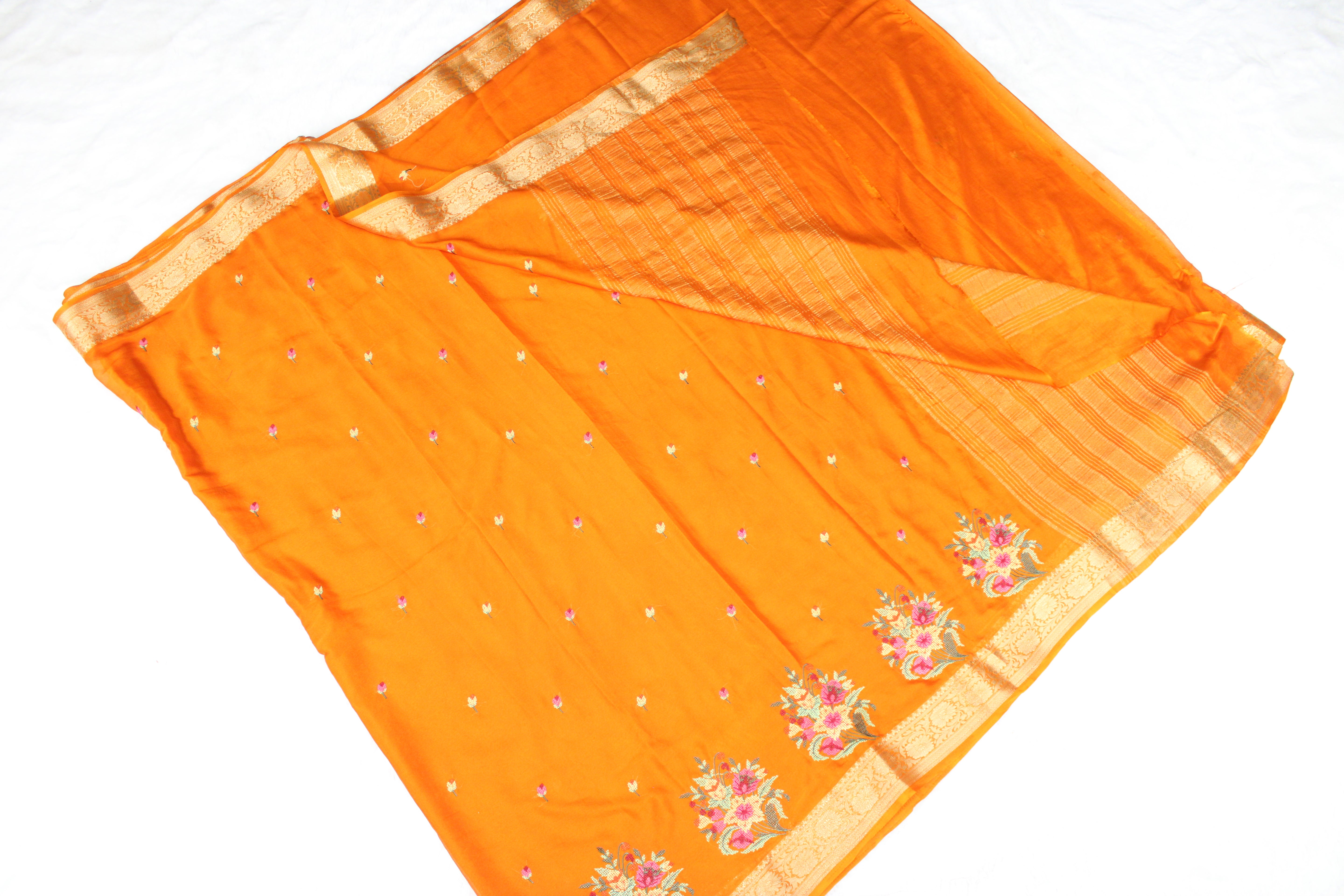 Madhu - Embroidered Saree