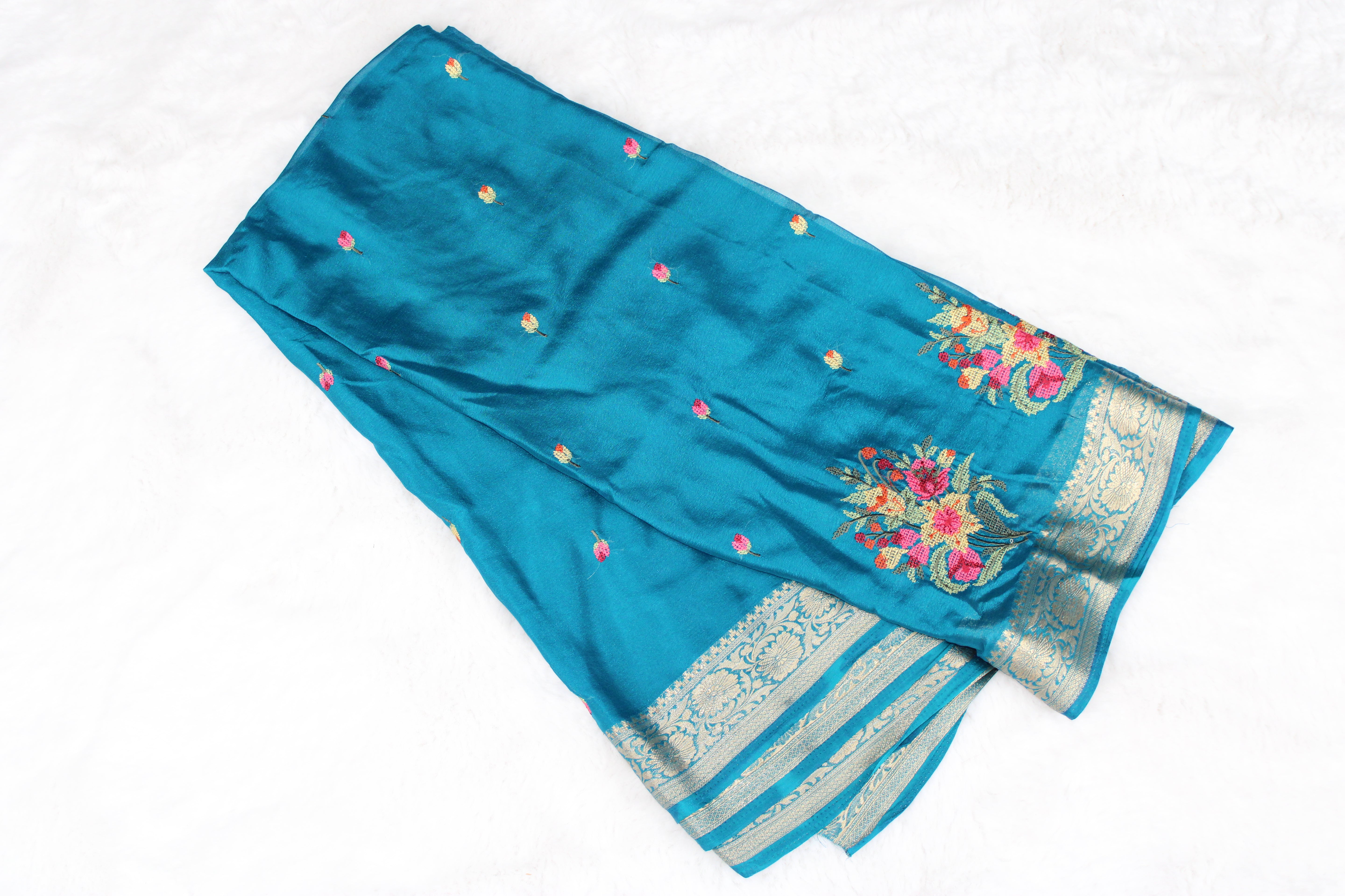 Madhu - Embroidered Saree