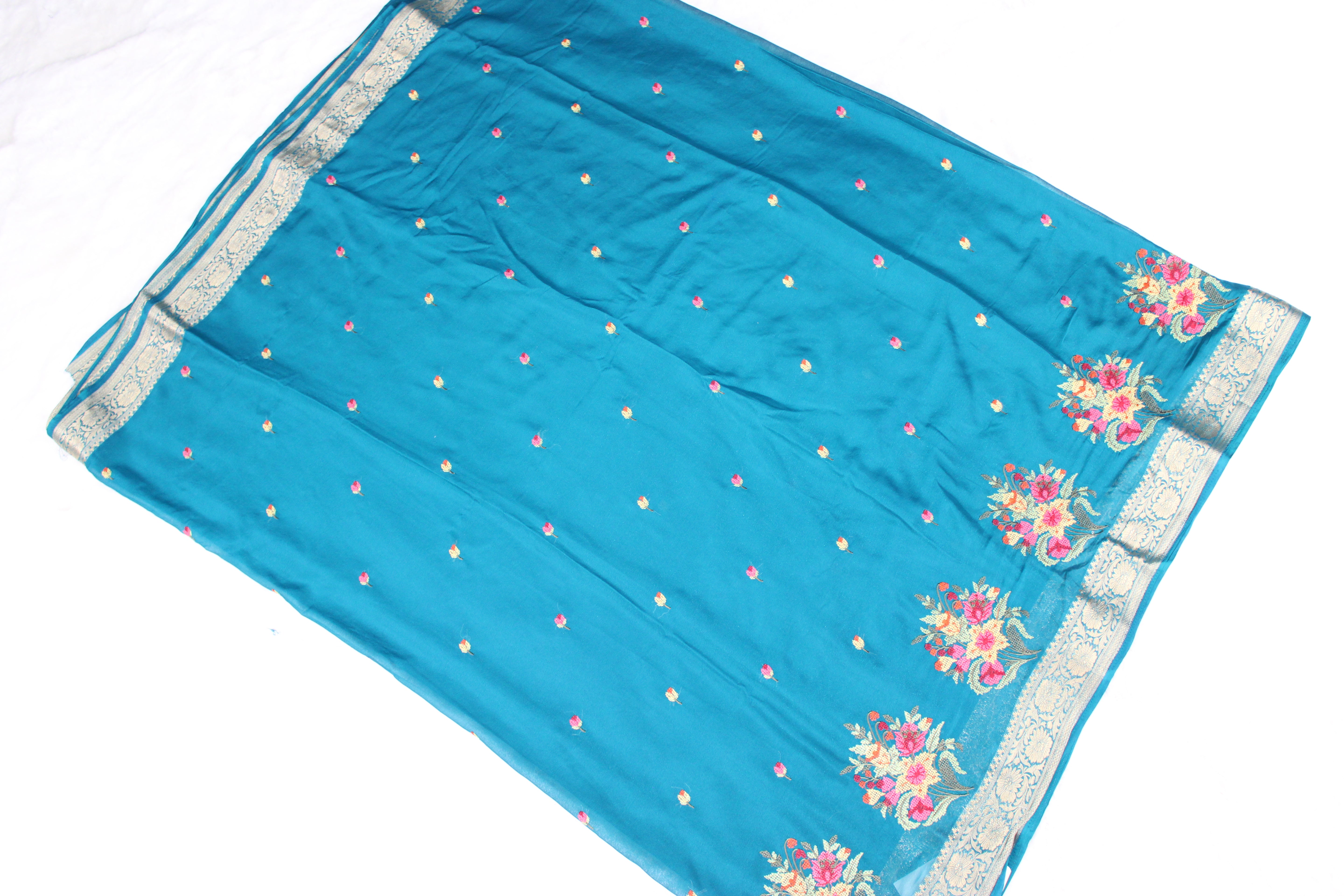 Madhu - Embroidered Saree