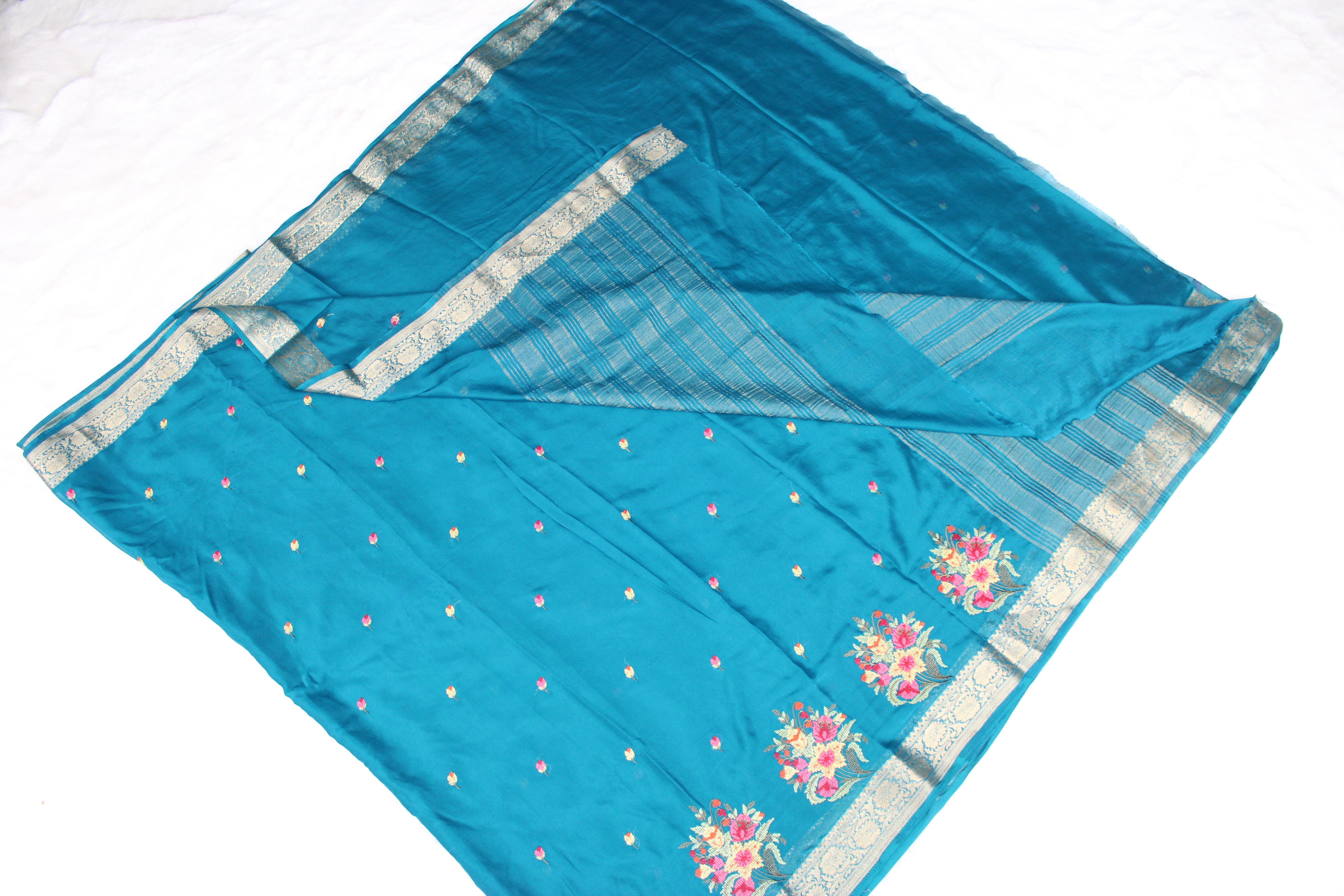 Madhu - Embroidered Saree
