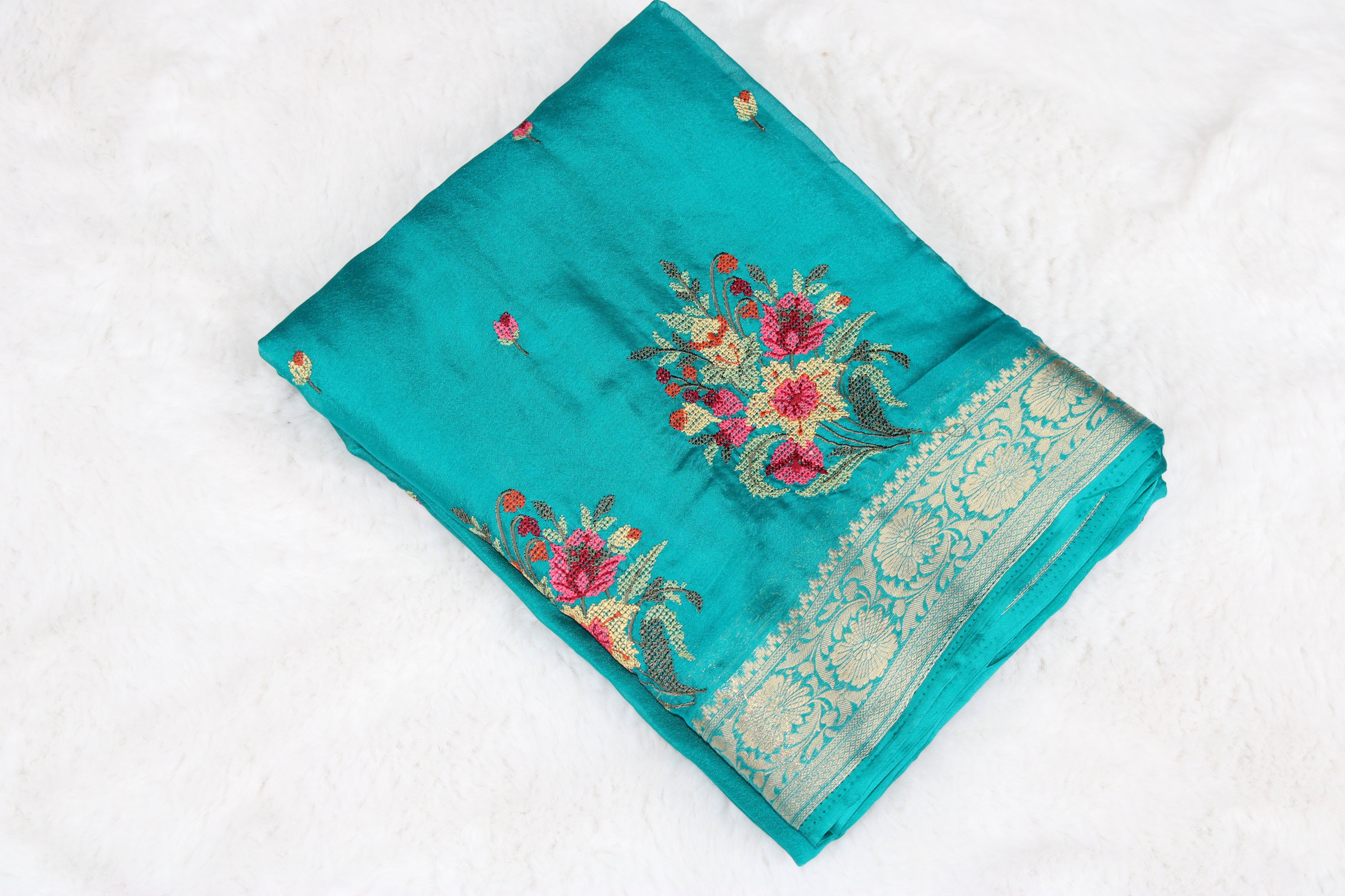 Madhu - Embroidered Saree