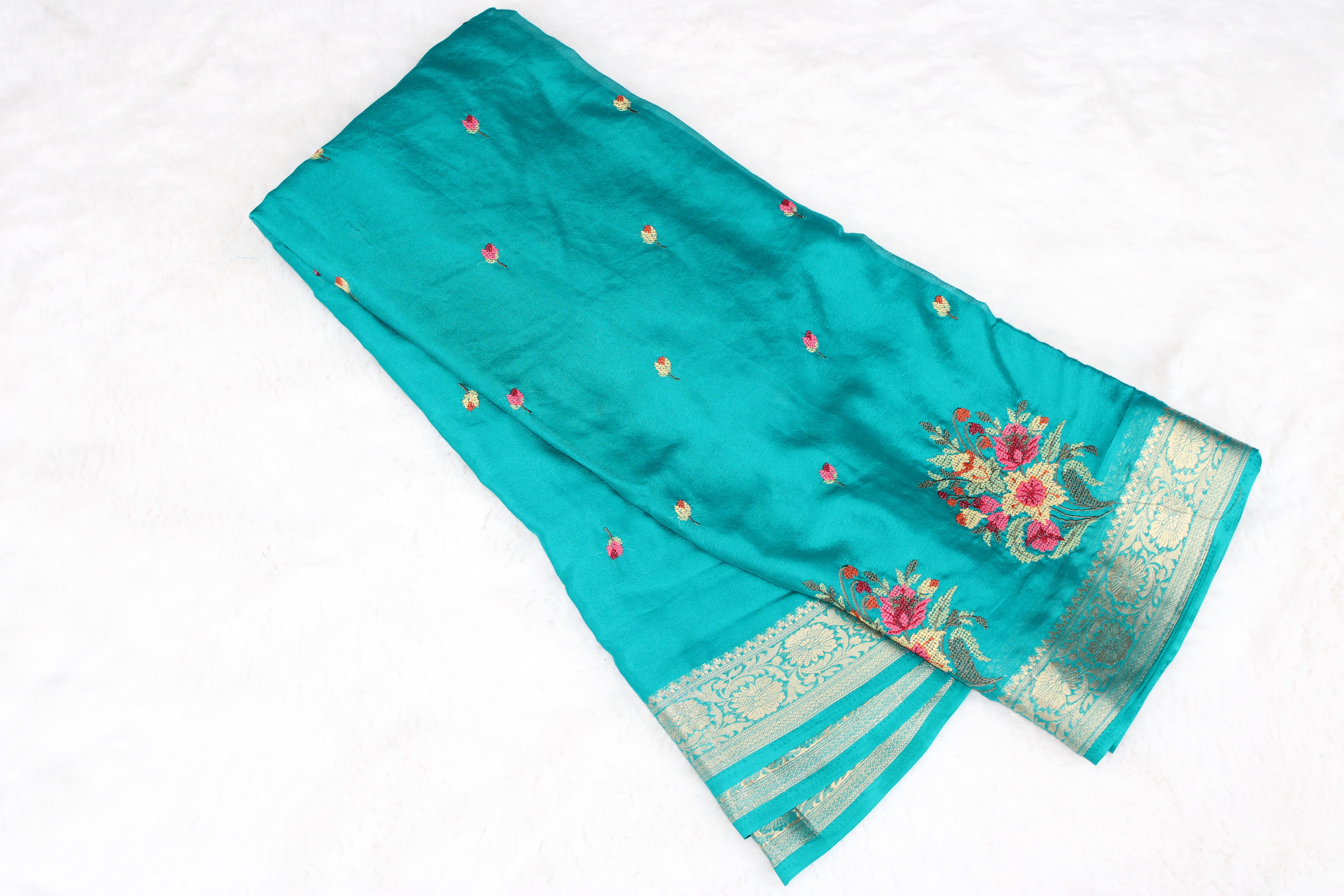 Madhu - Embroidered Saree