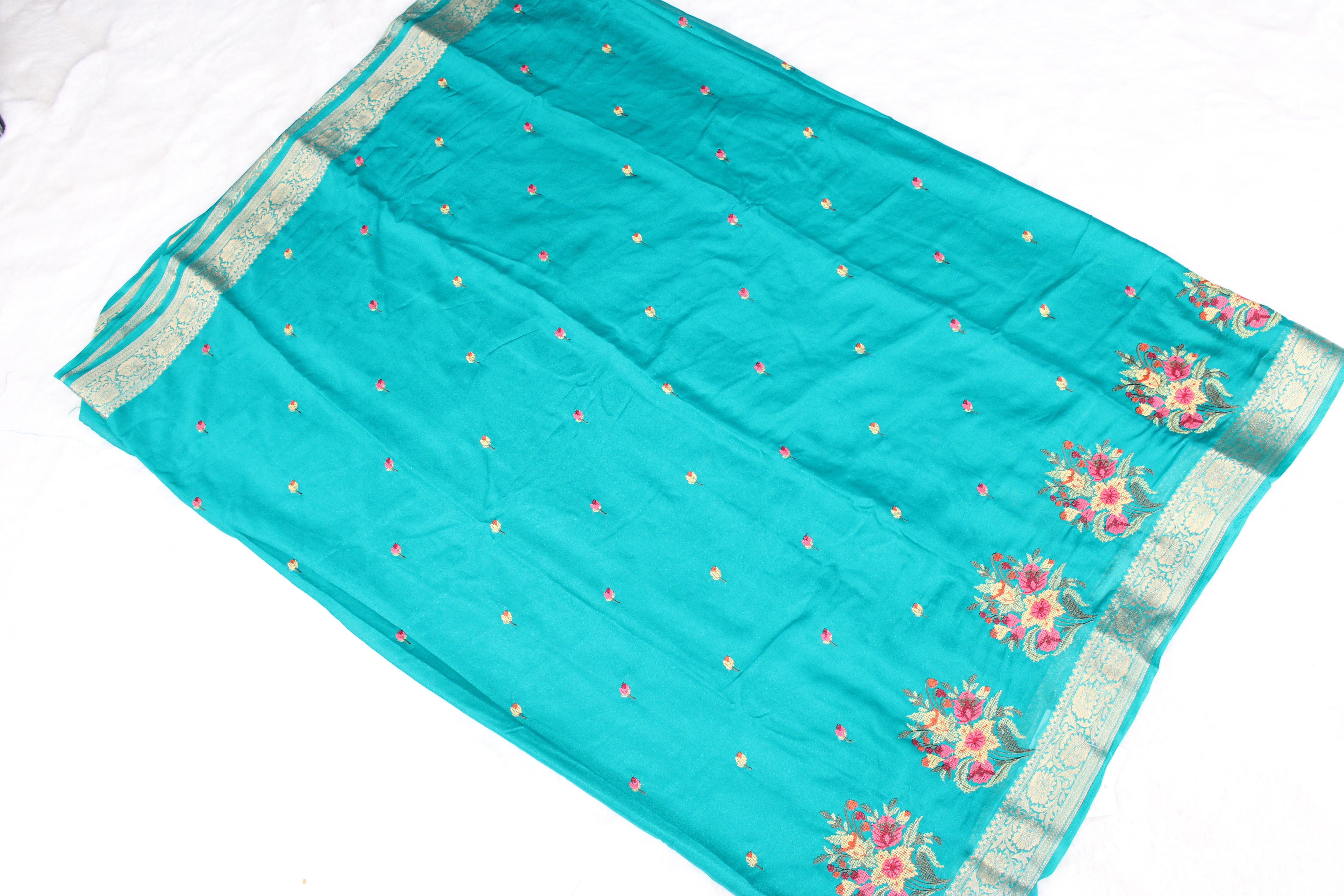 Madhu - Embroidered Saree