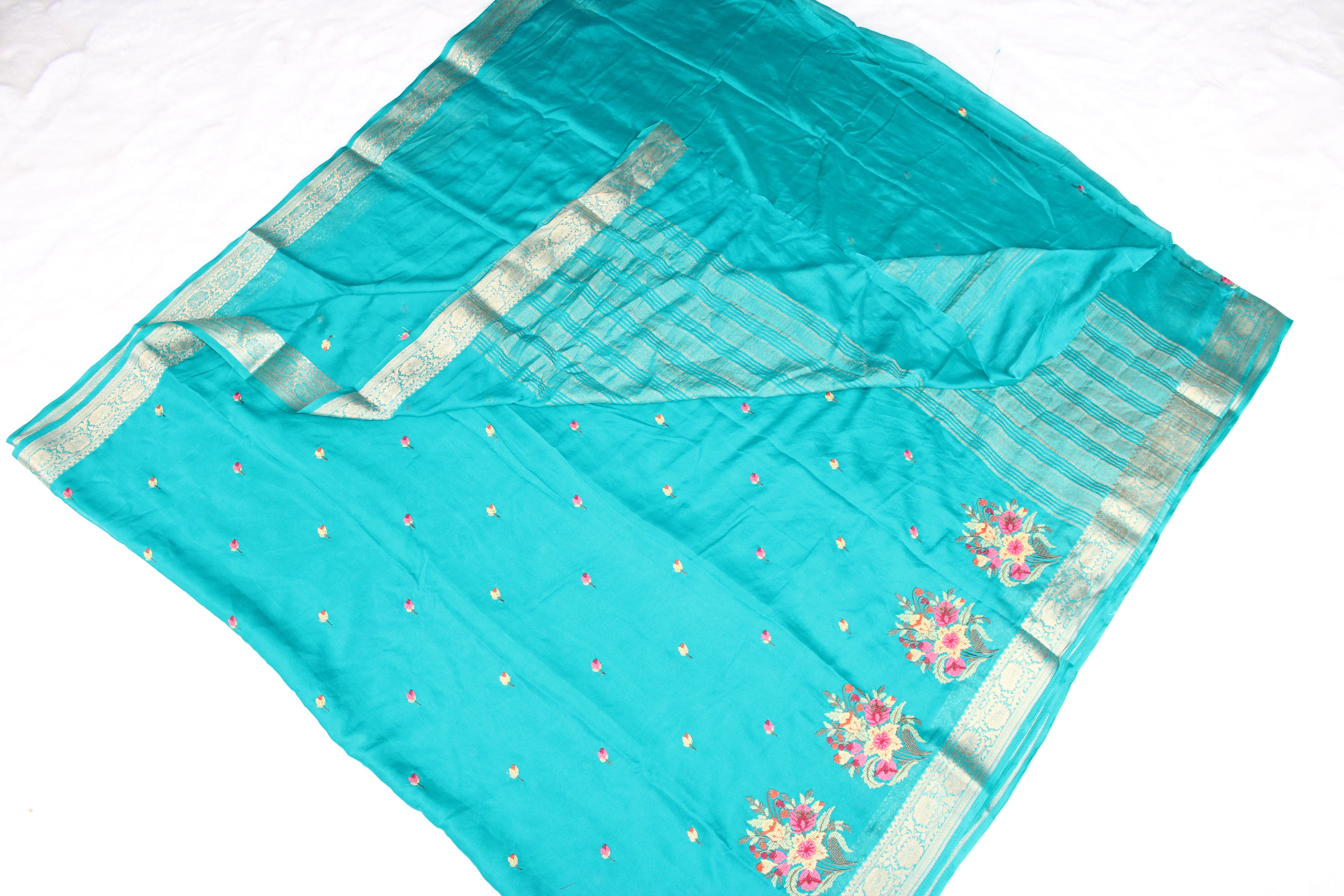 Madhu - Embroidered Saree