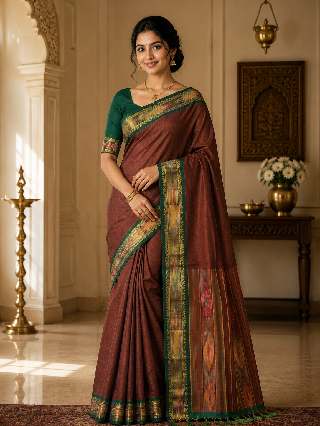 Manu - Cotton Saree