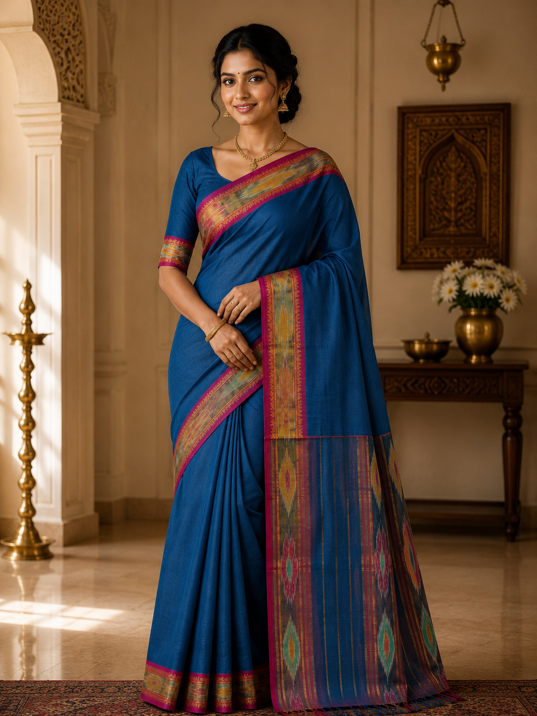 Manu - Cotton Saree