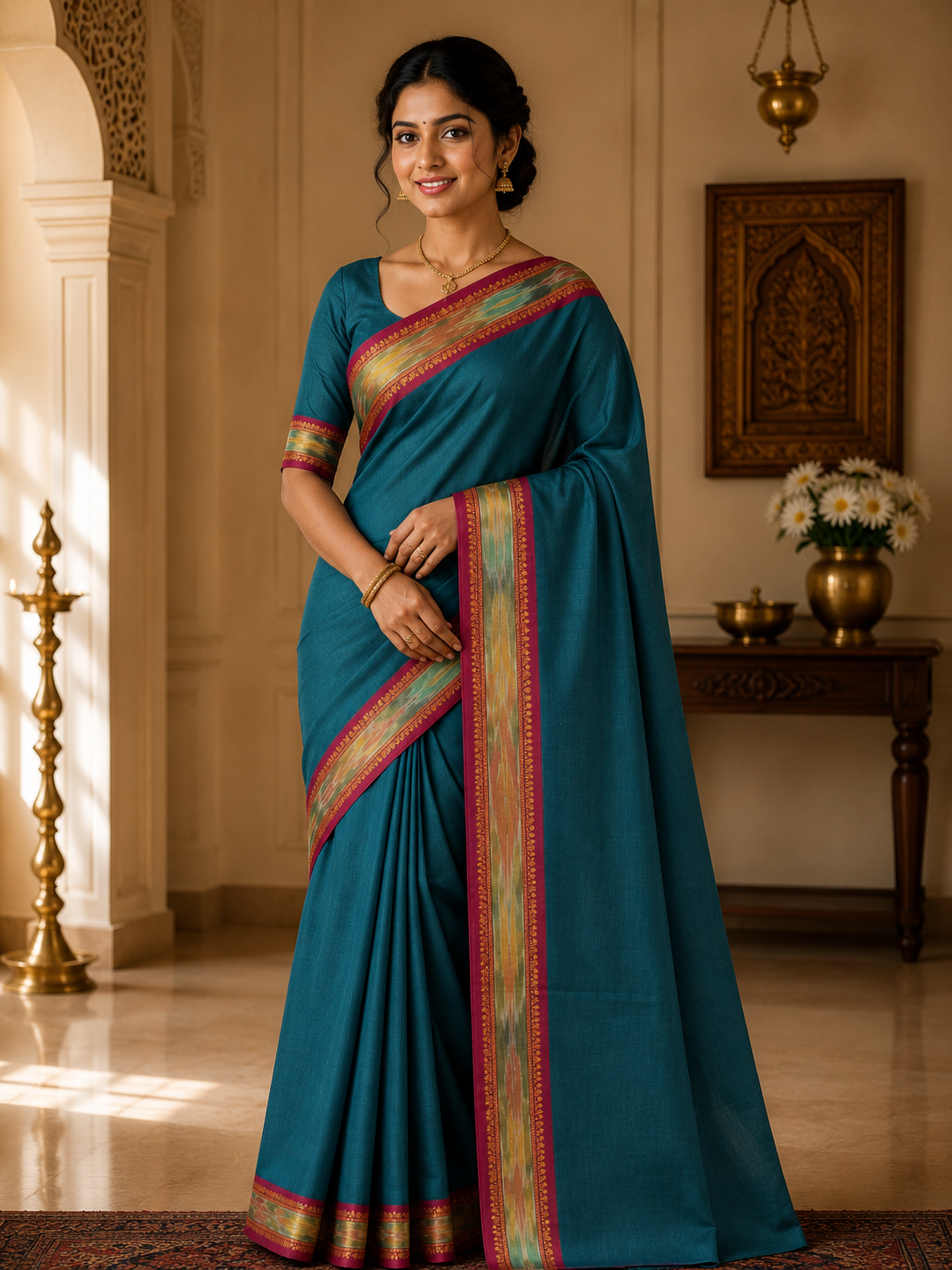 Manu - Cotton Saree