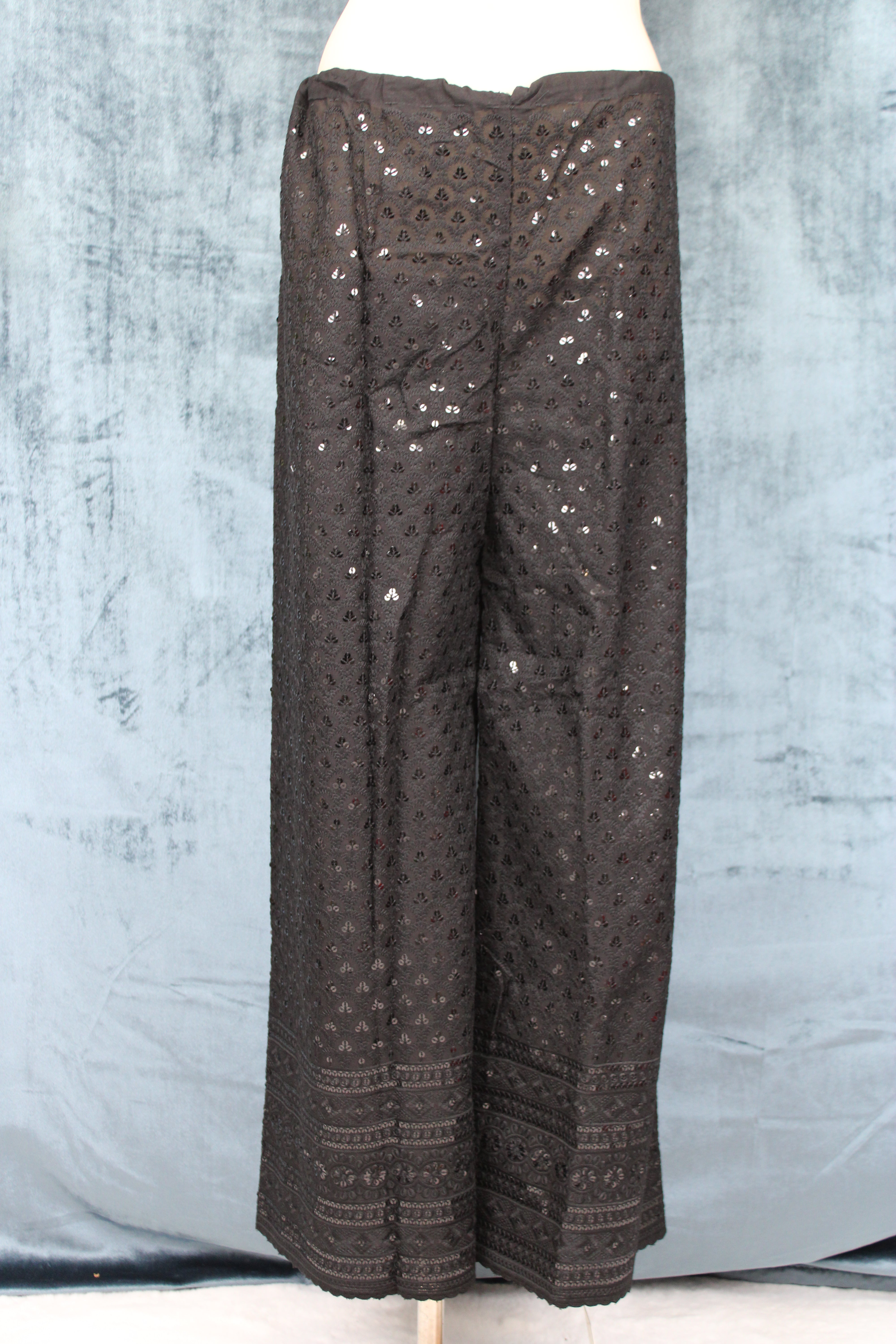 Mastani Self Embroidery - Plazo Pant
