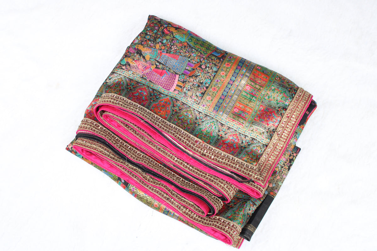 Meeta - Embroidered Kani Saree