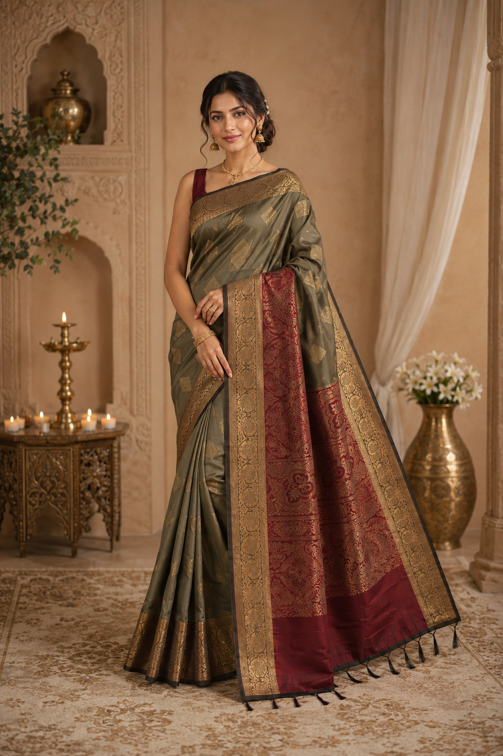 Mirai - Semi Silk Saree