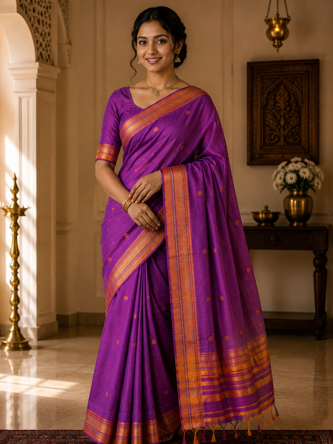 Nalini - Cotton Saree
