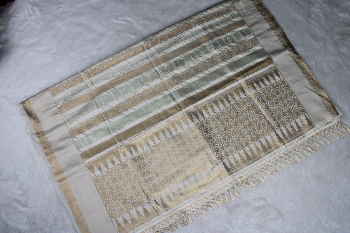 Neeta - Satin Silk Banarasi Saree