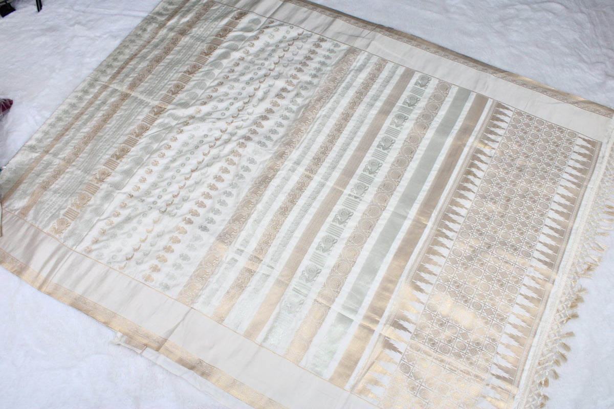 Neeta - Satin Silk Banarasi Saree