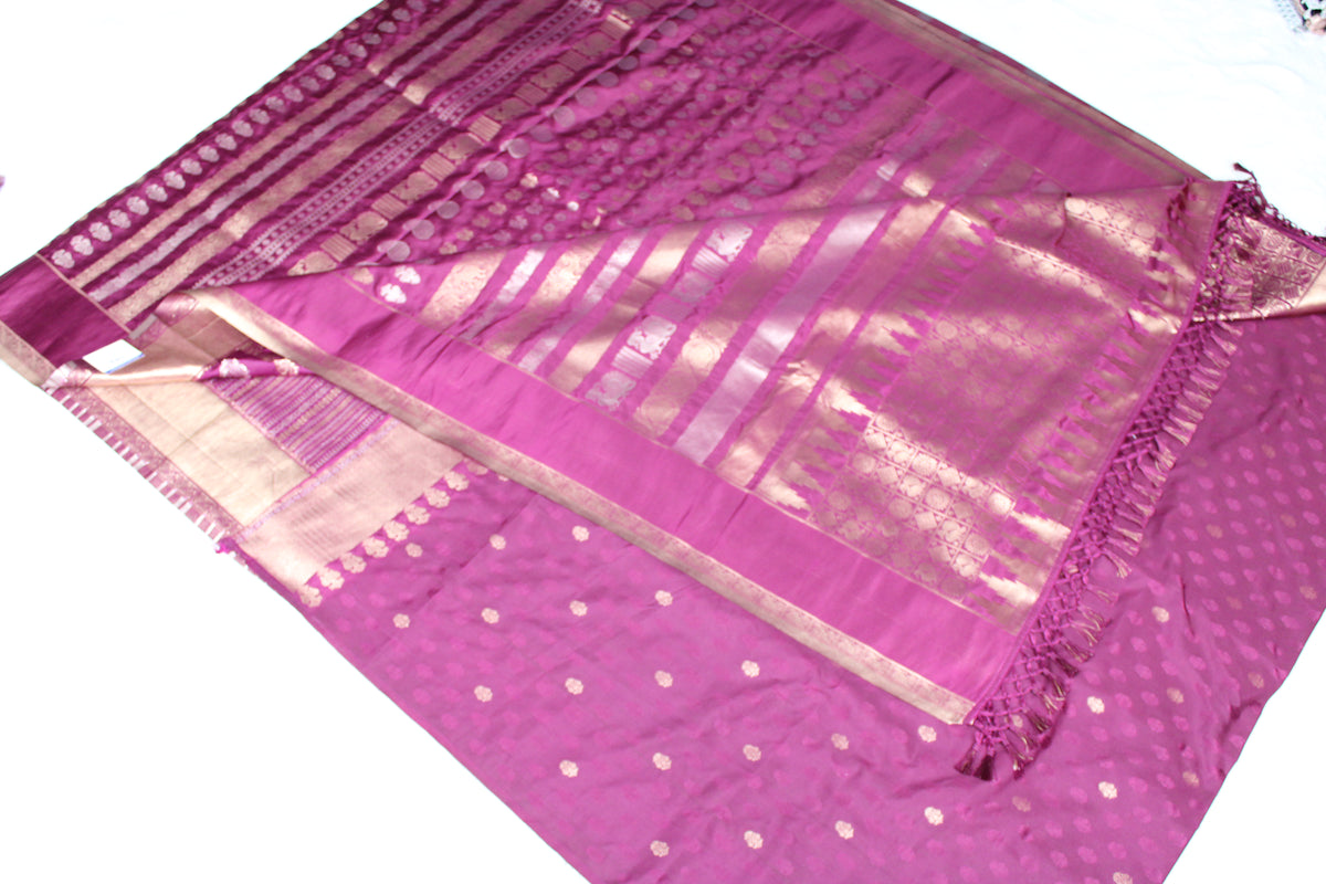 Neeta - Satin Silk Banarasi Saree