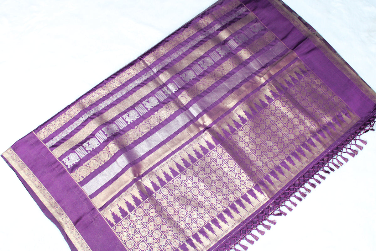 Neeta - Satin Silk Banarasi Saree