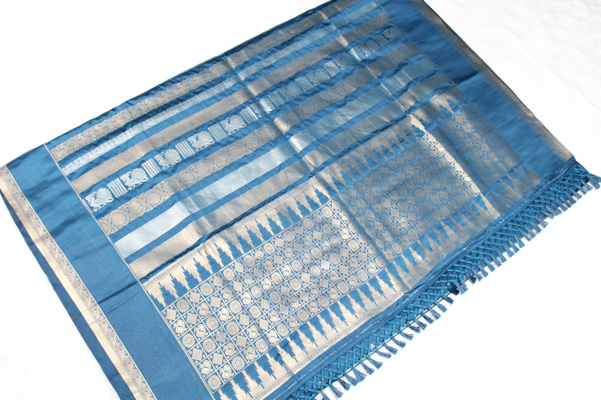 Neeta - Satin Silk Banarasi Saree