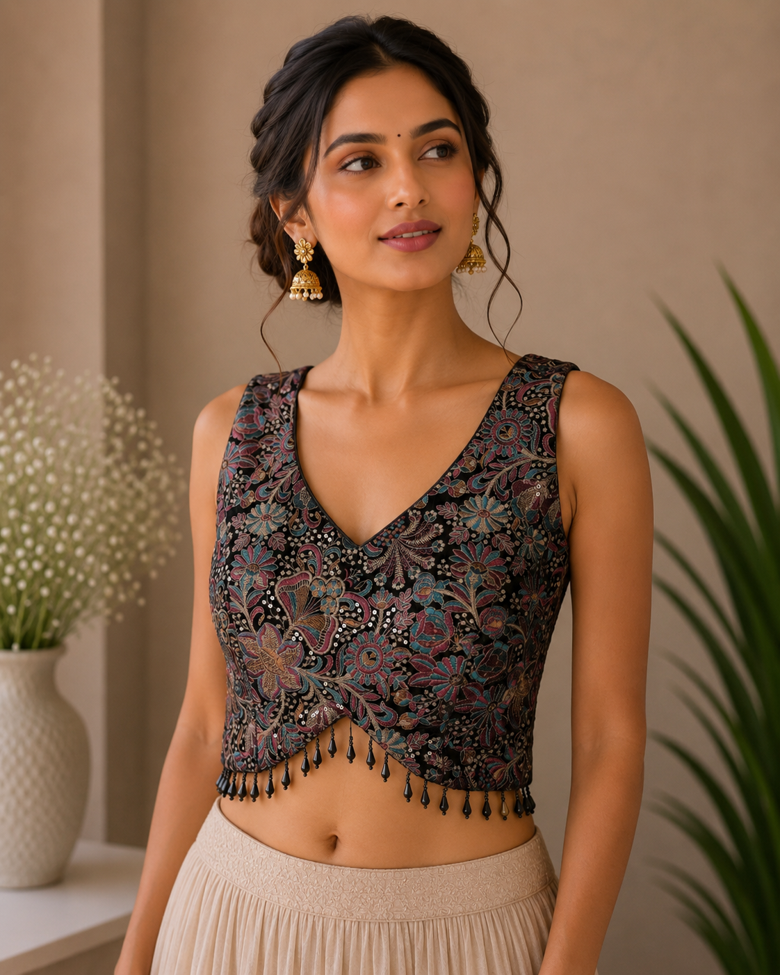 Nima - Embroidered Blouse