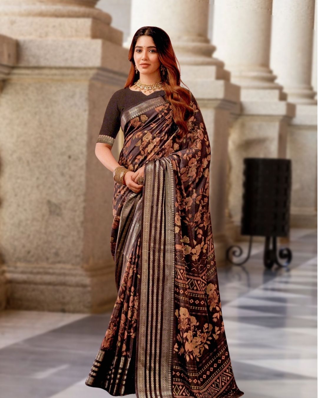 Nirvana - Printed Saree