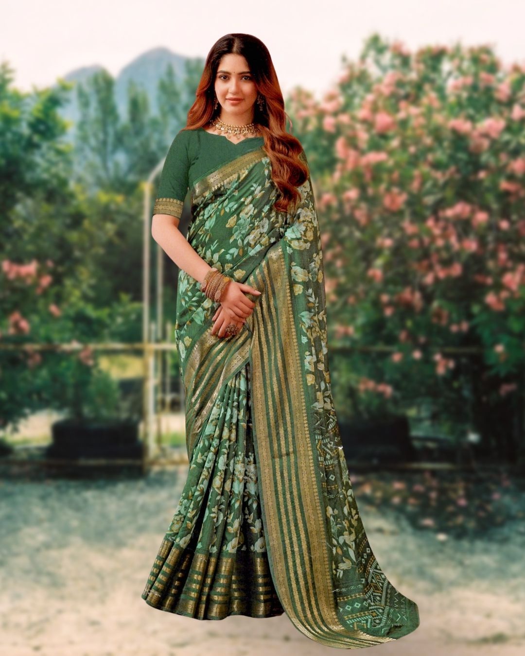 Nirvana - Printed Saree
