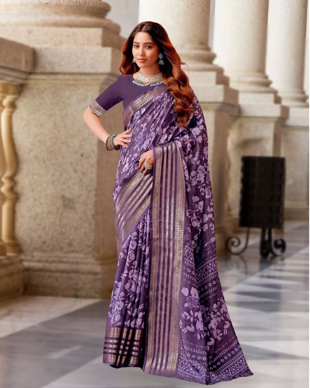 Nirvana - Printed Saree