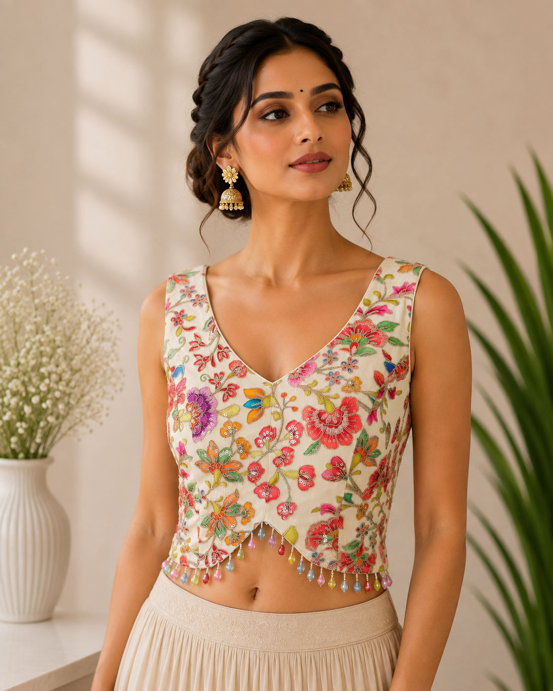 Niyati - Embroidered Blouse