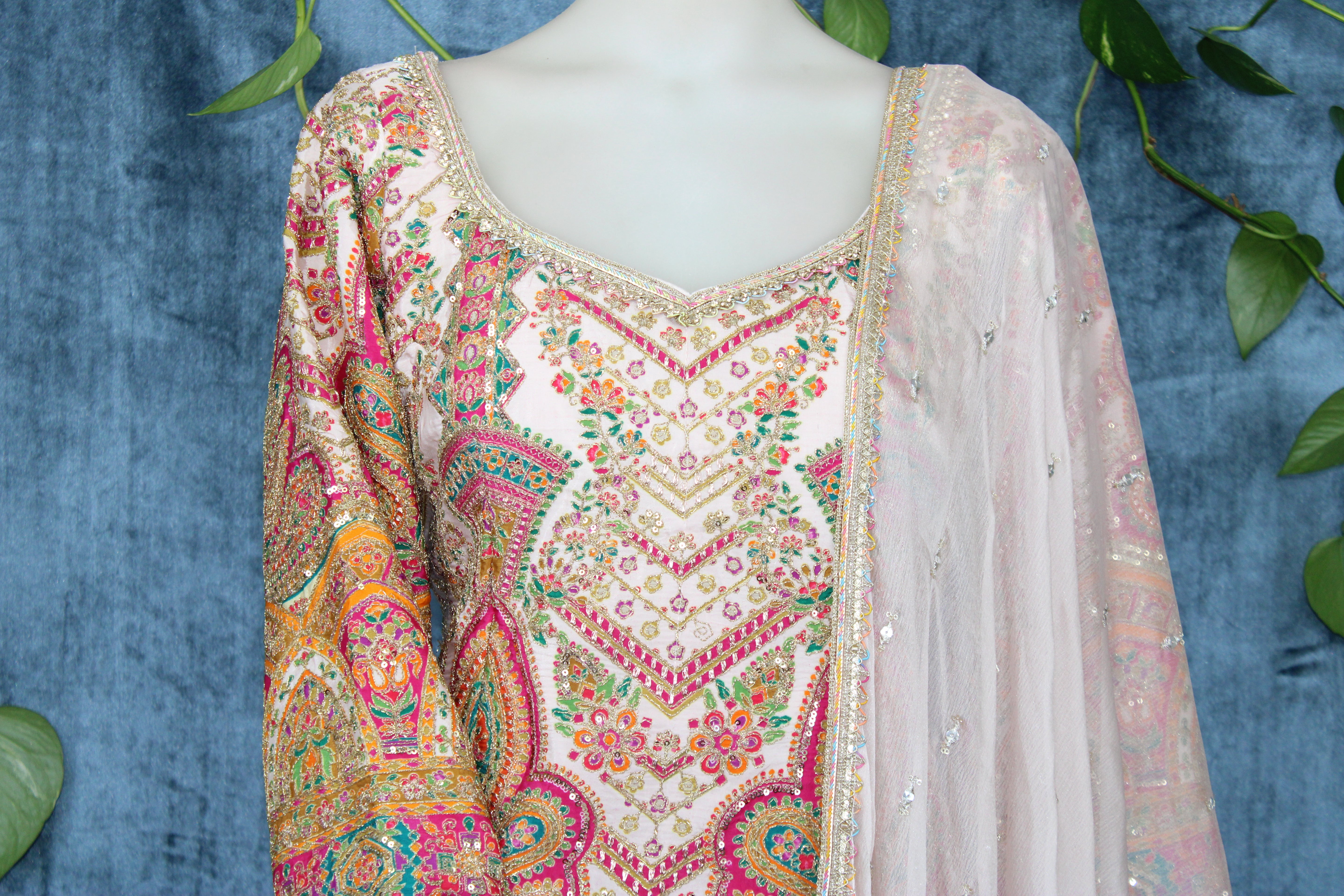 Noori - Chiffon Lehnga