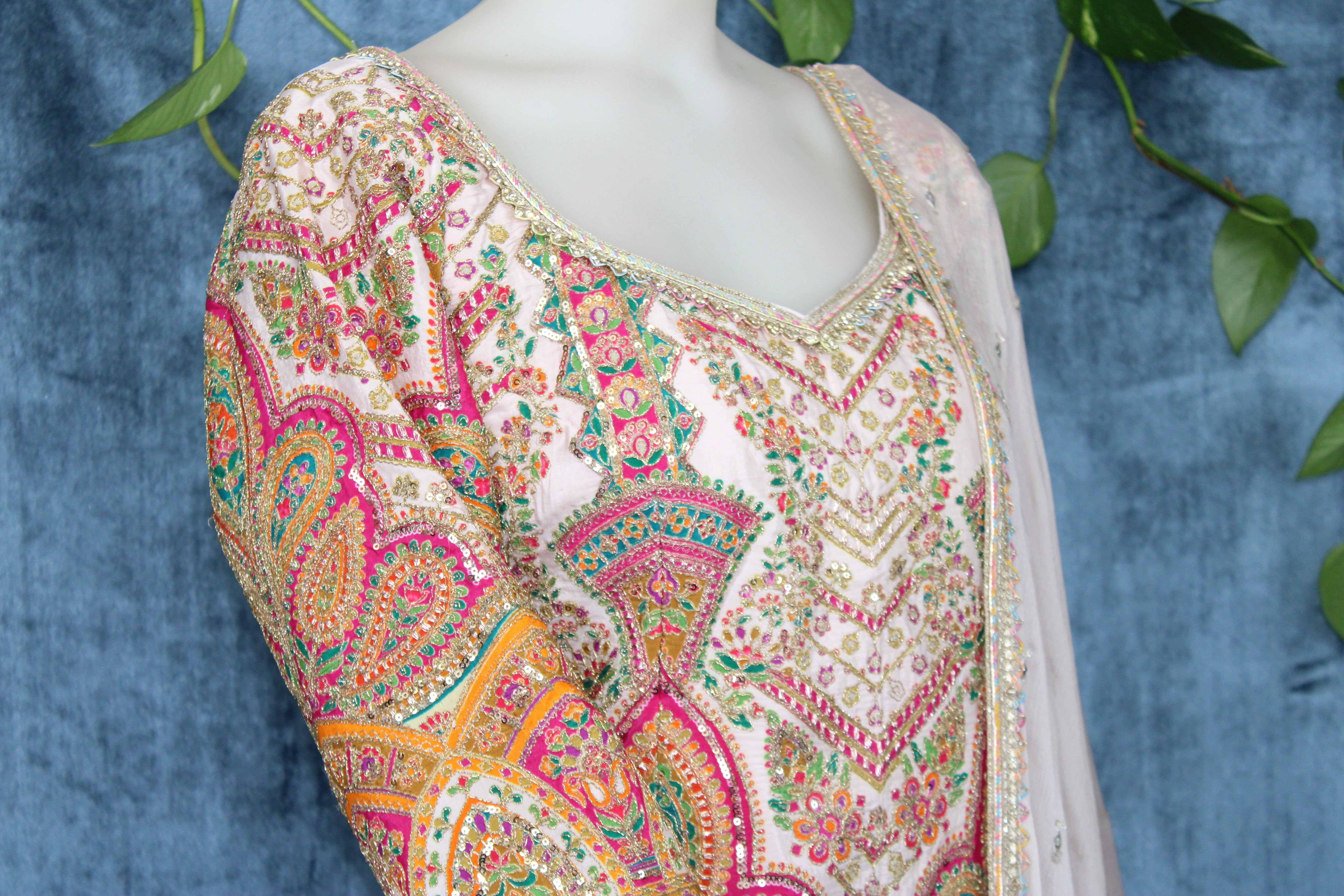 Noori - Chiffon Lehnga
