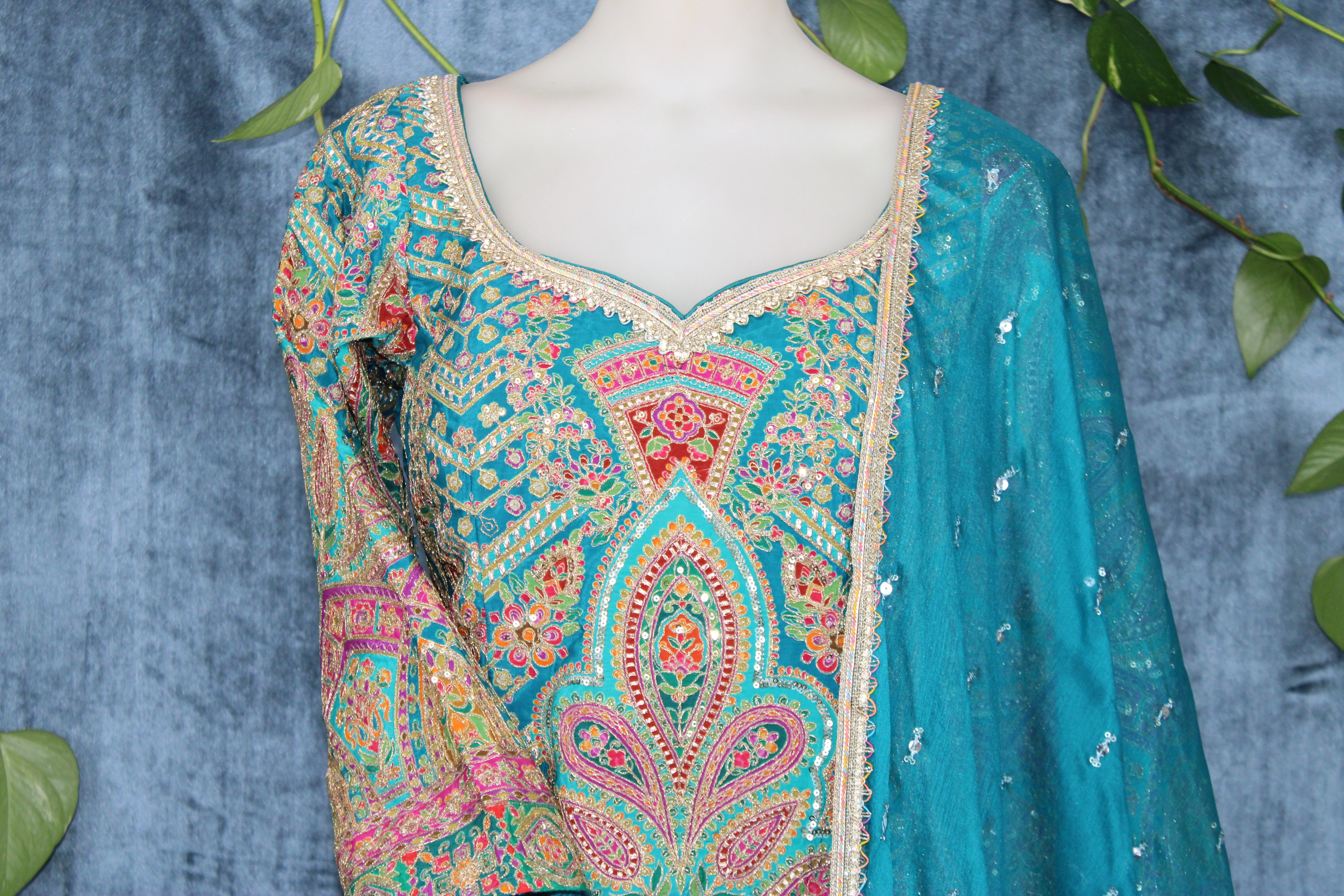 Noori - Chiffon Lehnga