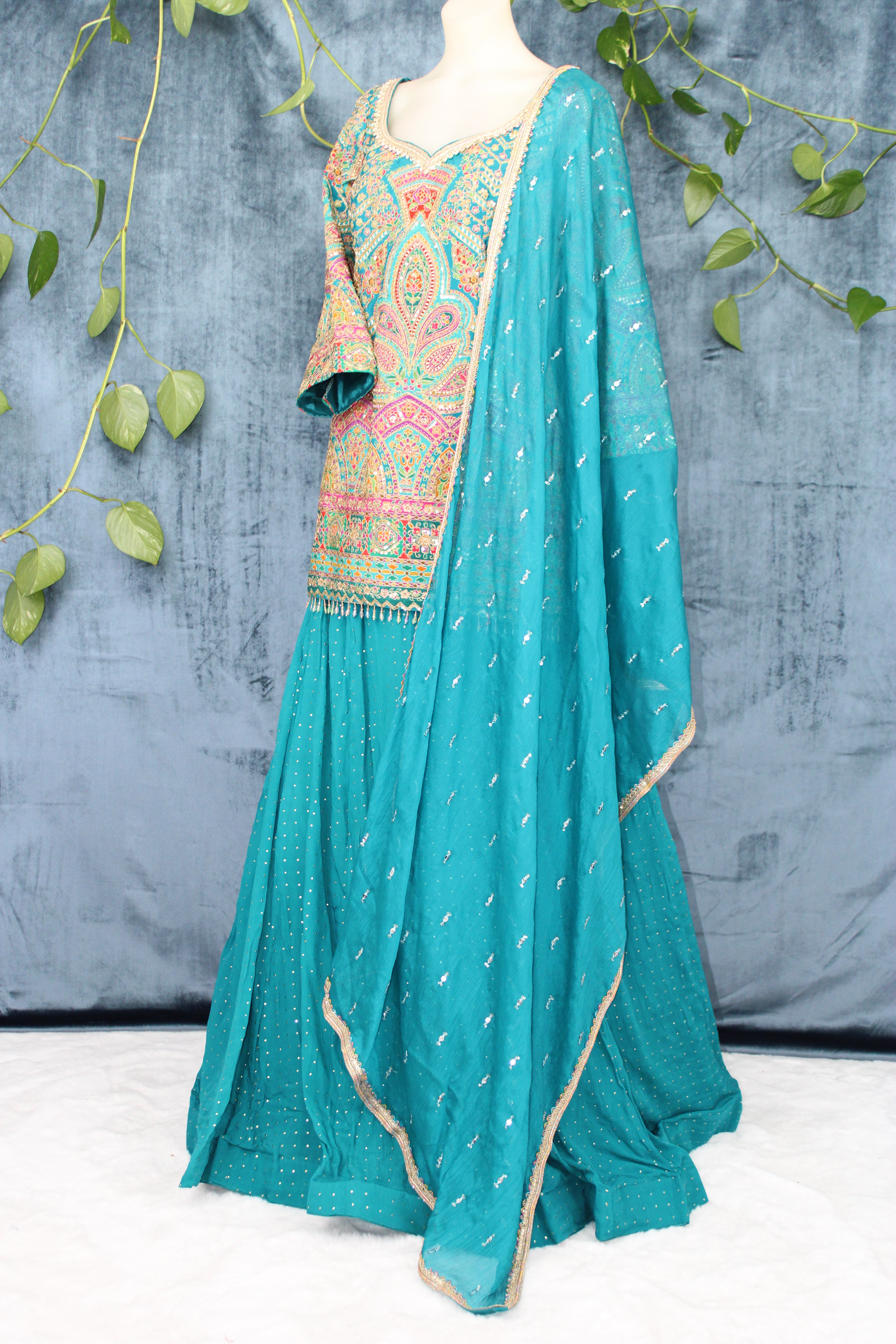 Noori - Chiffon Lehnga