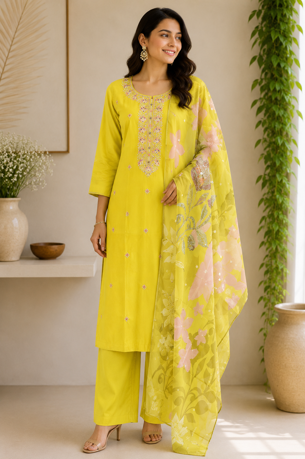 Pihu - Straight Suit