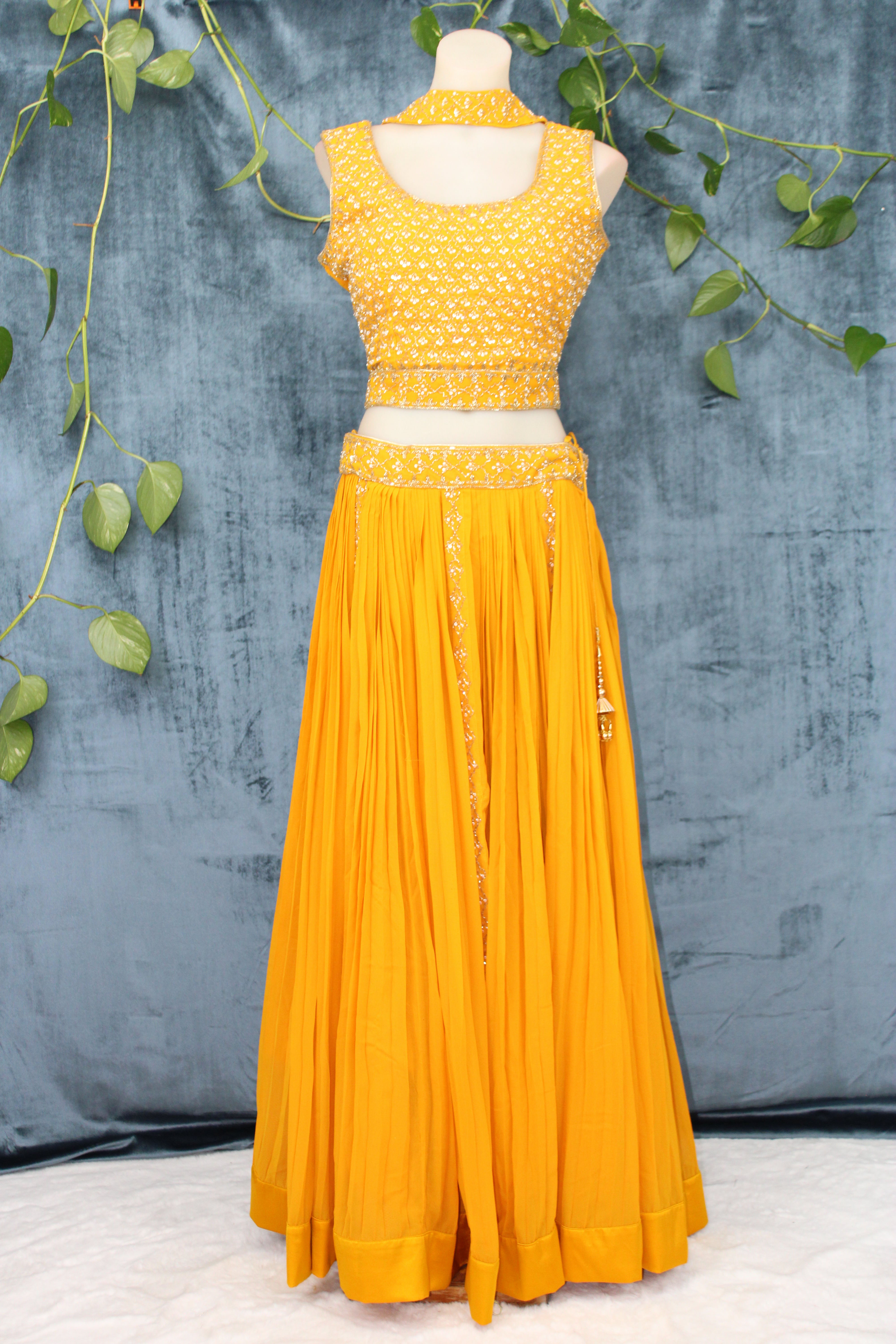 Pita - Georgette Fabric Lehenga