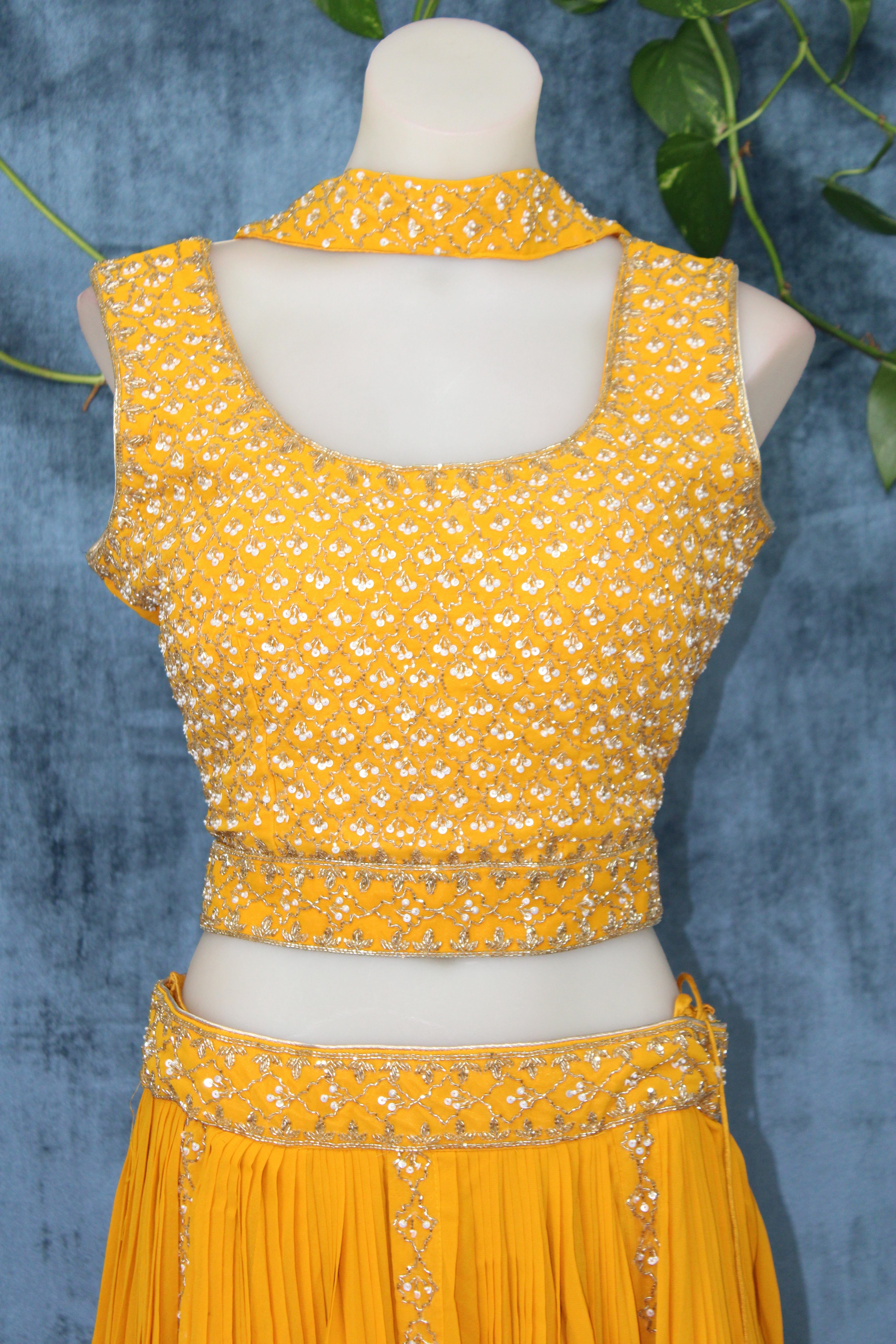 Pita - Georgette Fabric Lehenga