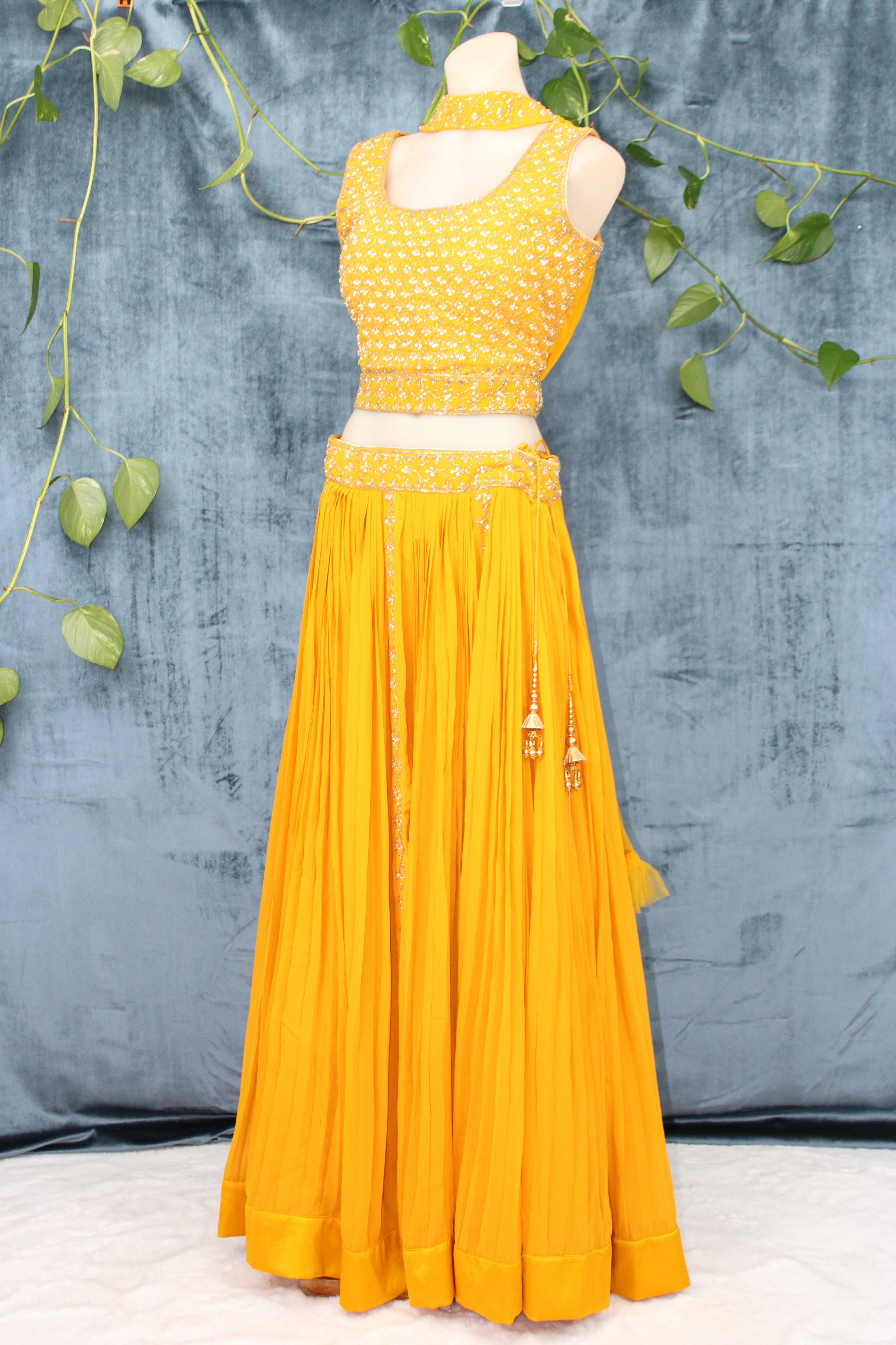 Pita - Georgette Fabric Lehenga